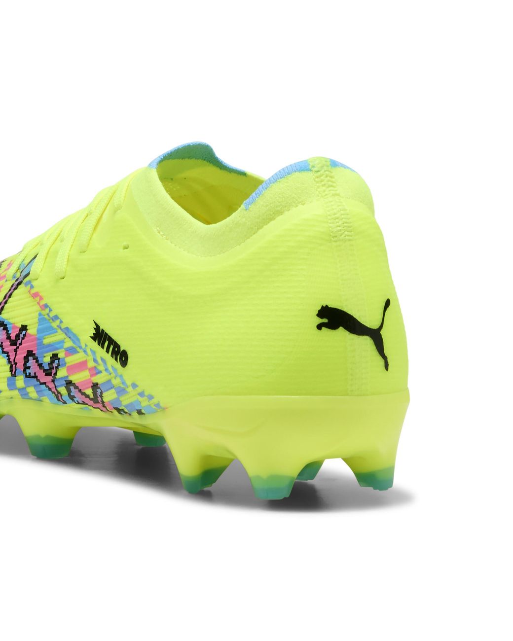 PUMA Yellow Ultra Nitro 7 Match Advanced Level Fg/Ag Football Boots