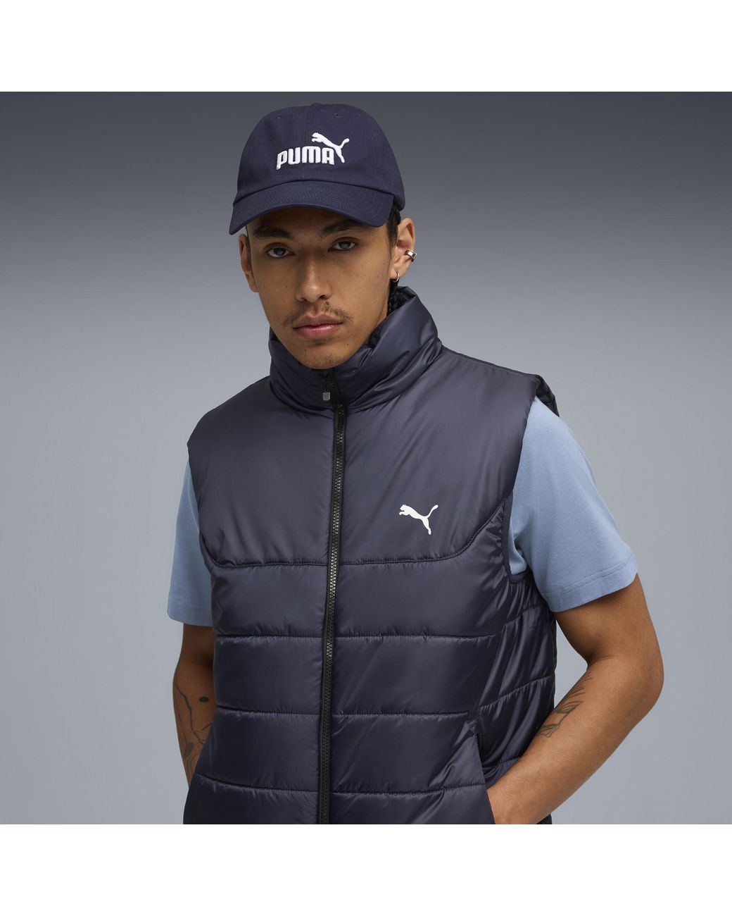 PUMA Blue Ess No.1 Logo Baseball Cap