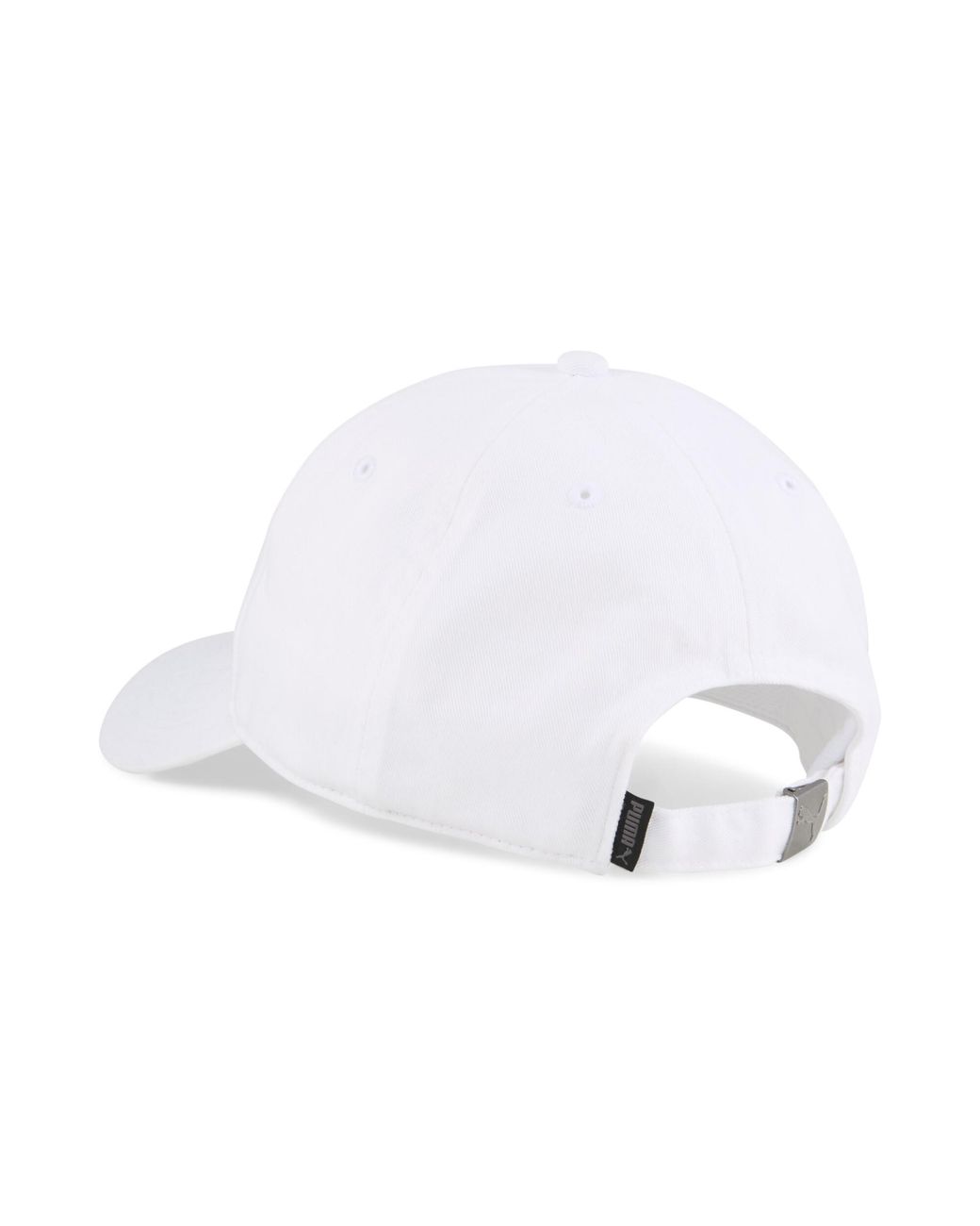 PUMA White Premium Essentials Classic Baseball-Cap