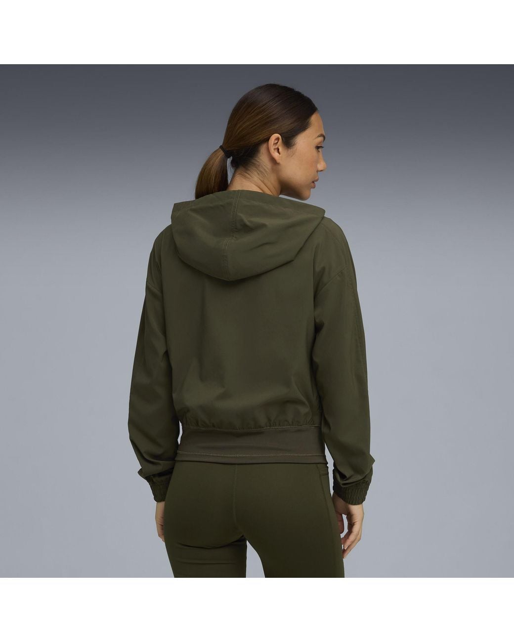 PUMA Green Train Favorite Woven Jacket