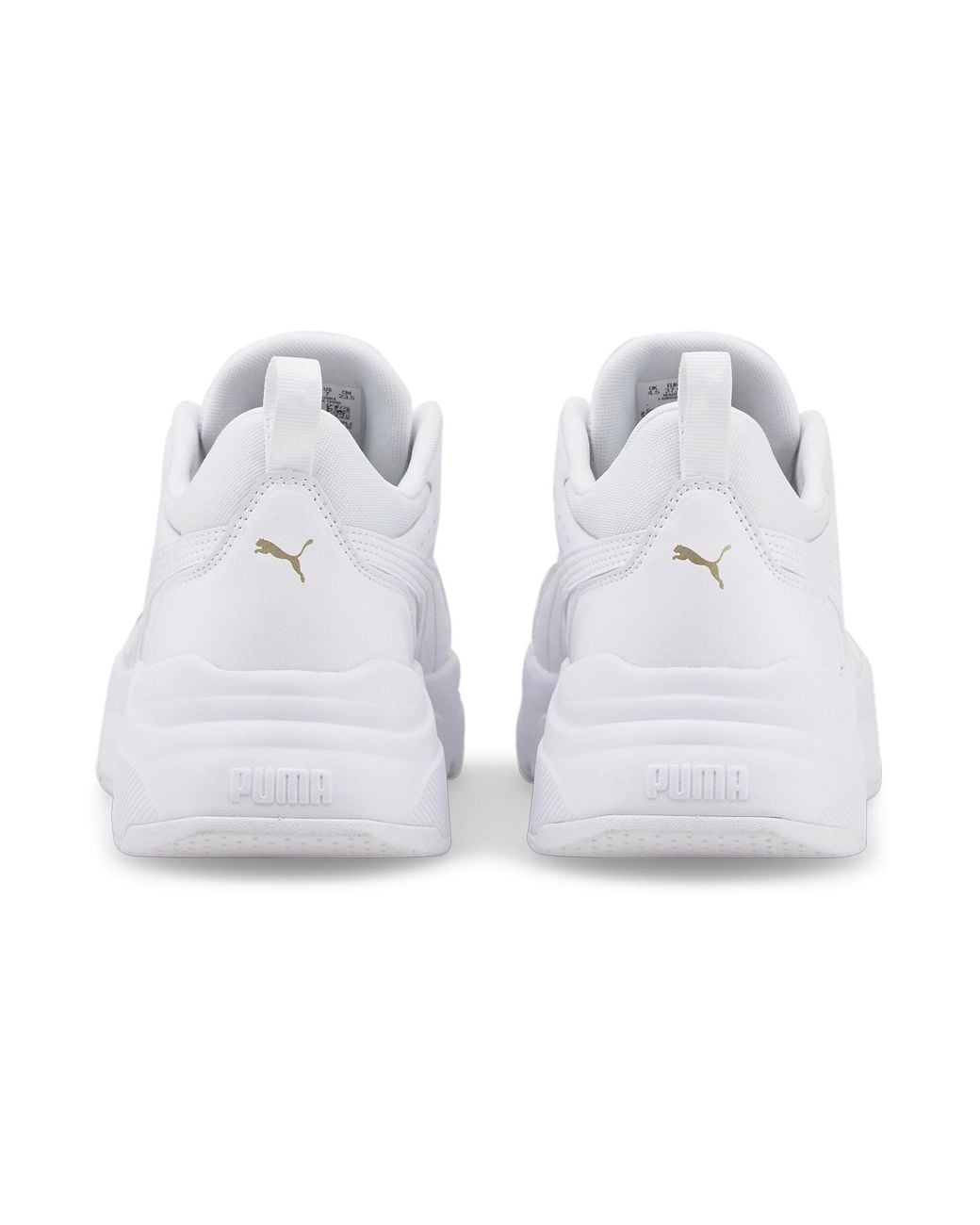 PUMA White Cassia Trainers Sneakers