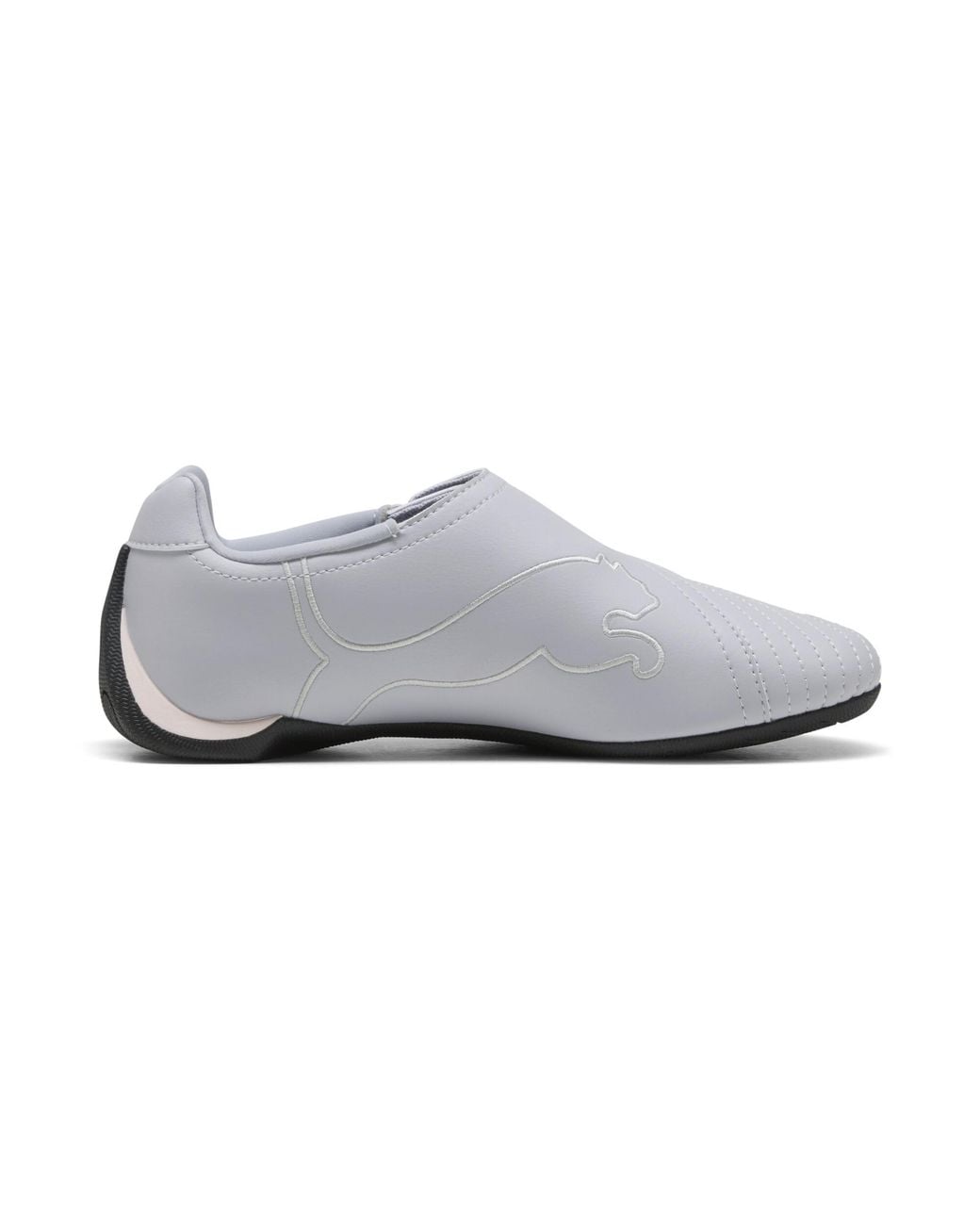 PUMA White Slipcat Metallic Sneakers