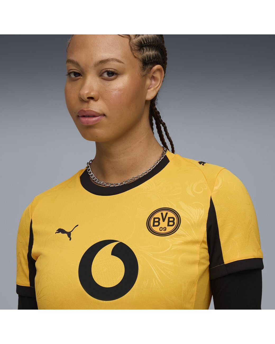 PUMA Yellow Borussia Dortmund 25/26 Cup Jersey