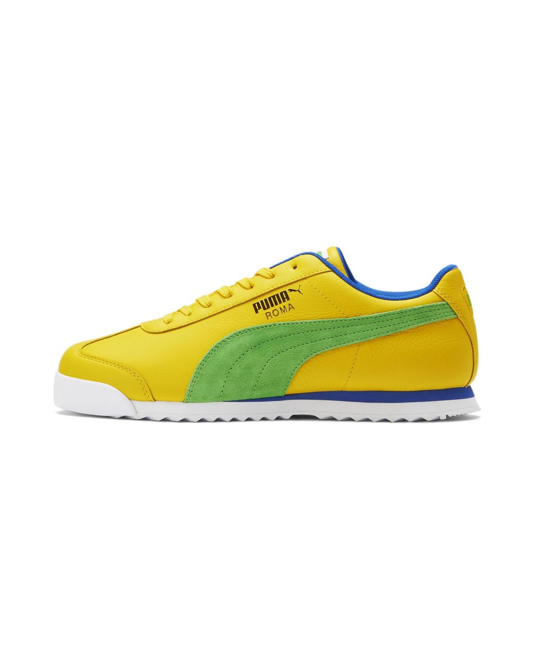 PUMA Roma Brazil Sneakers in Yellow for Men | Lyst