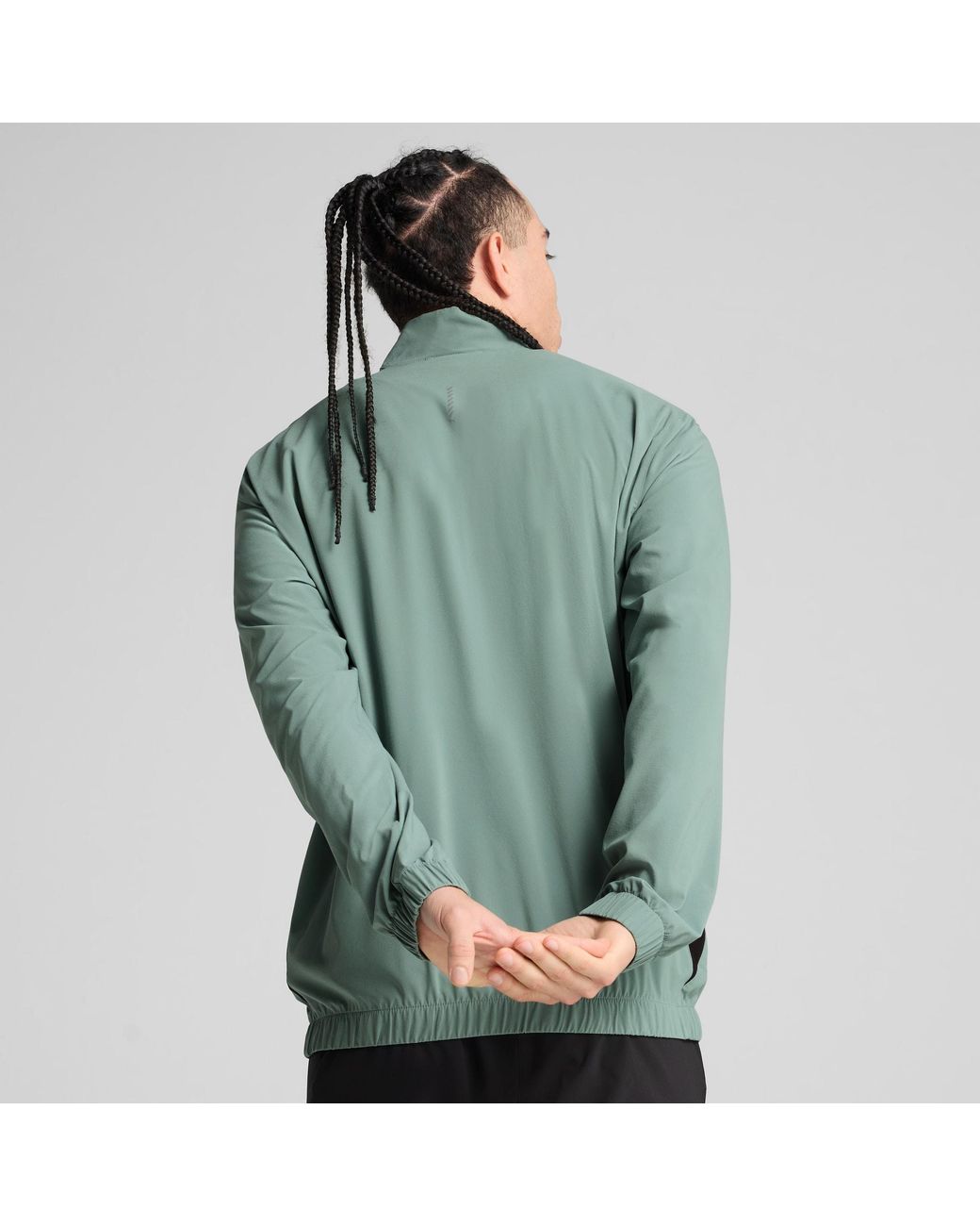 PUMA Velocity Geweven Hardloopjack Voor in het Green voor heren