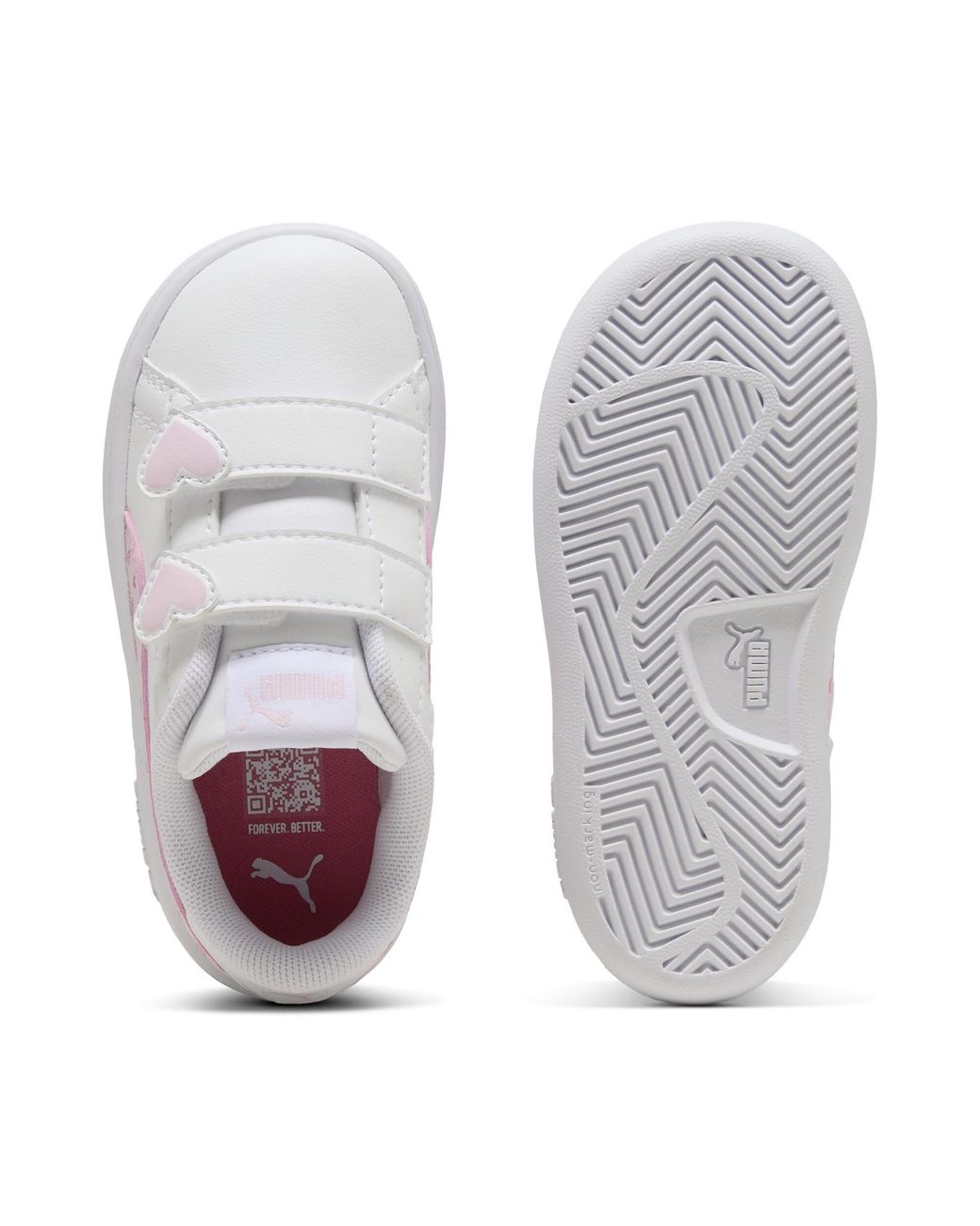 PUMA White Smash .0 Hearty Sneakers Toddlers