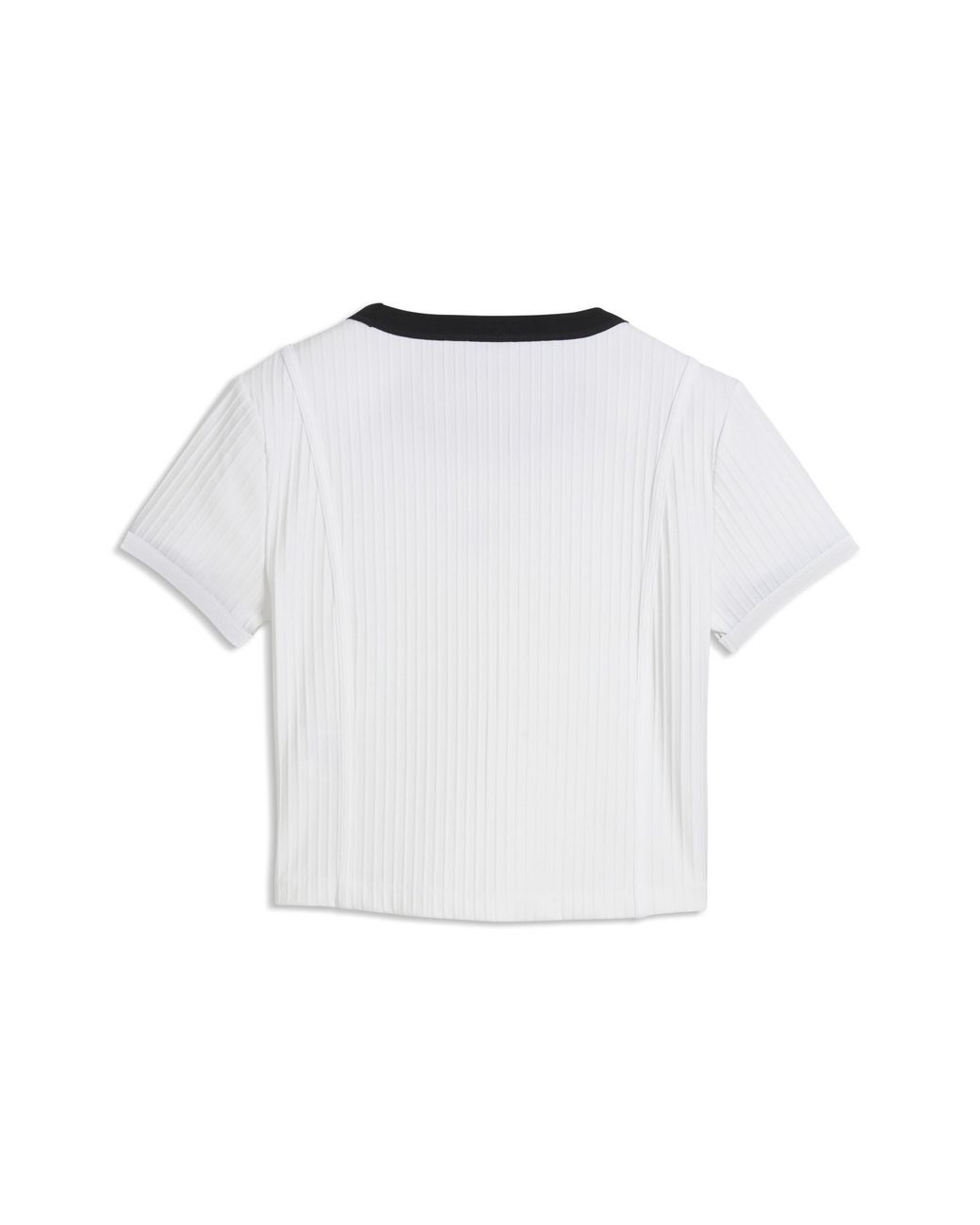 PUMA White Essentials Ribbed Baby T-Shirt