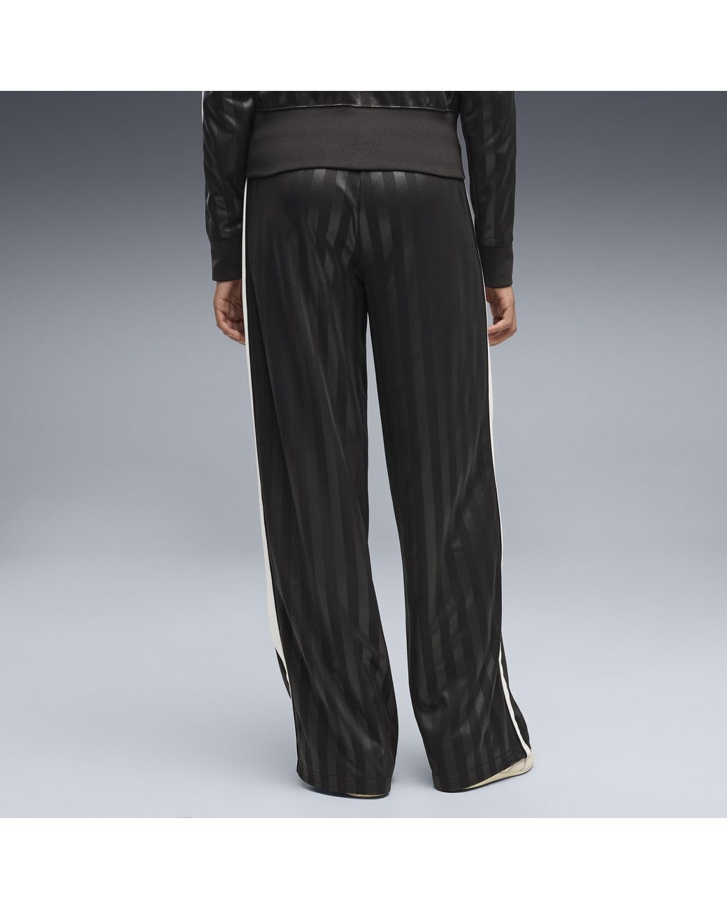 PUMA Black T7 Relaxed Track Pants