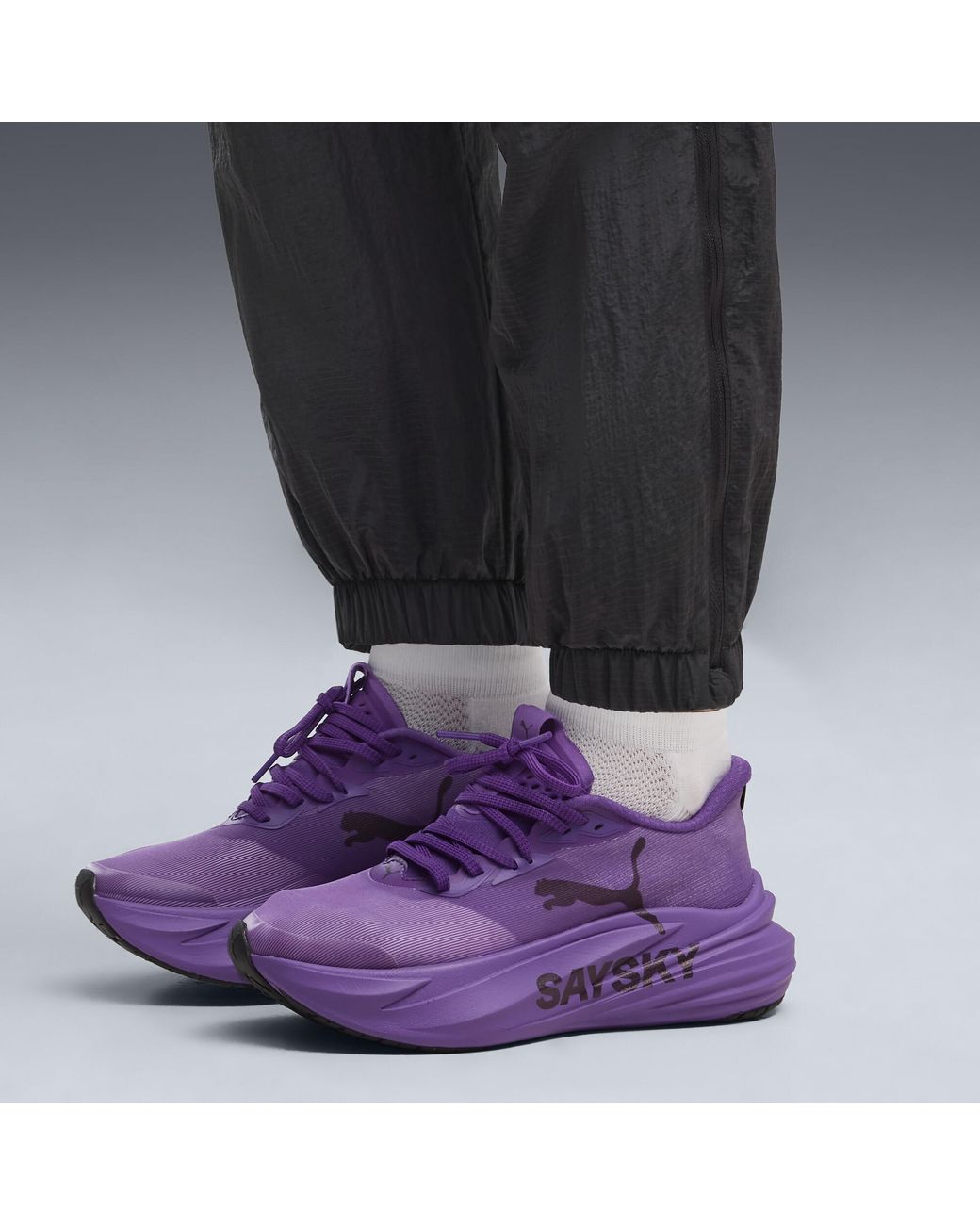 PUMA Purple X Saysky Magmax Nitro 2 Running Shoes