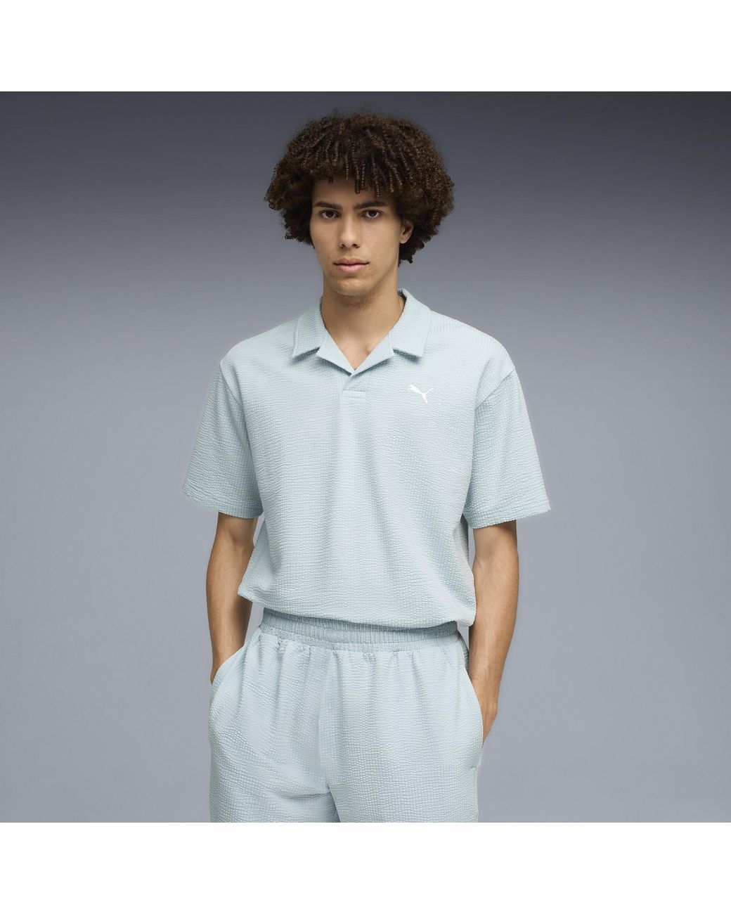 Polo Essentials Elevated Da Uomo, Accessori, Blu di PUMA in Blue da Uomo