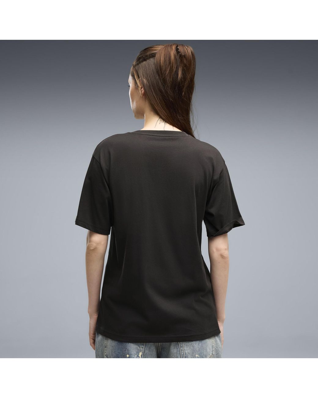 PUMA Black Graphics Relaxed Charm T-Shirt