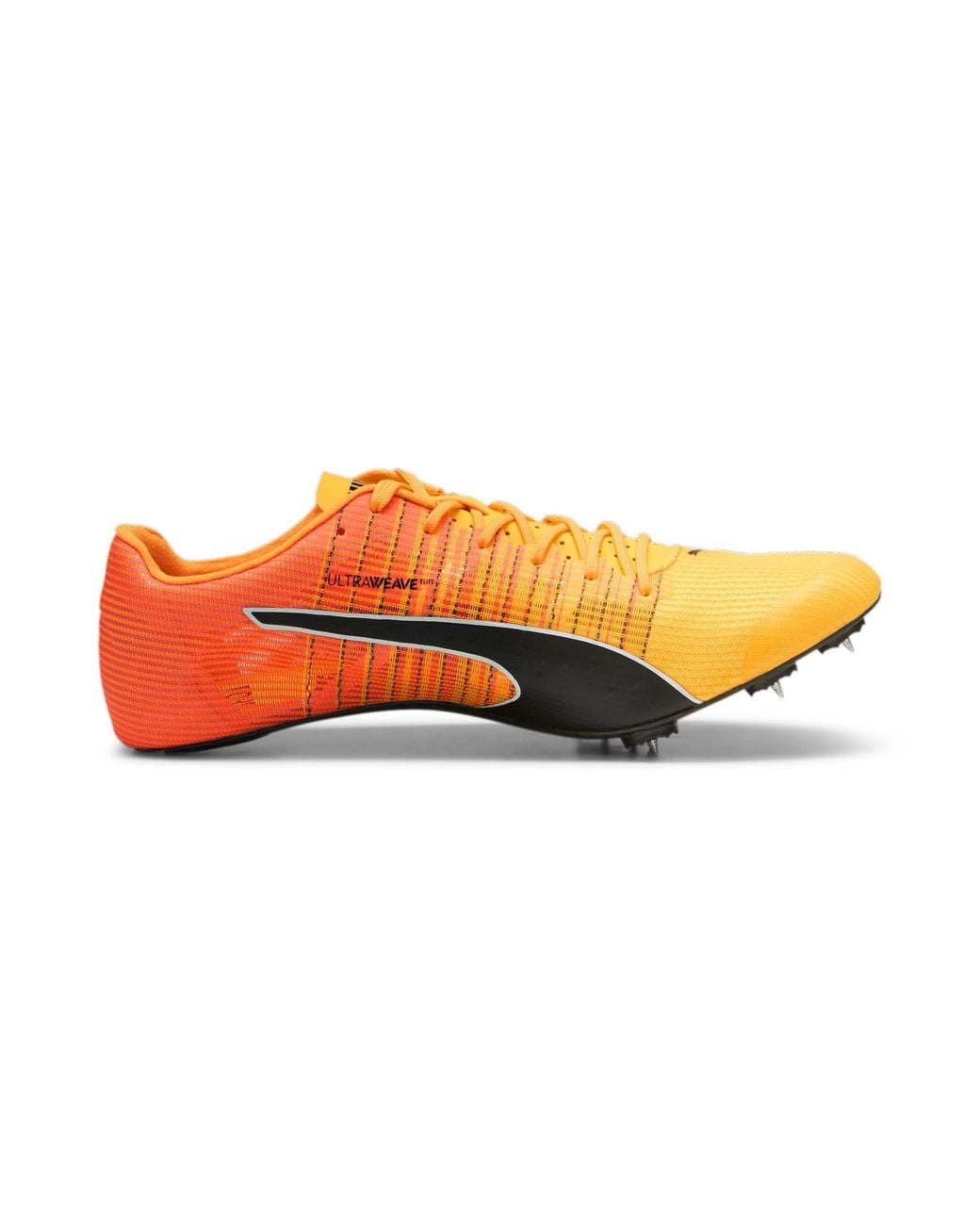 PUMA Orange Evospeed Future Faster+ 4 Track & Field Sprinting Spikes