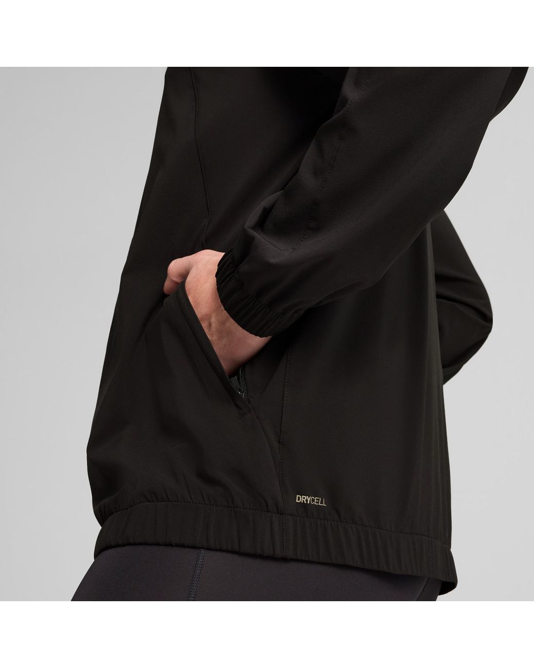 PUMA Velocity Geweven Hardloopjack Voor in het Black voor heren