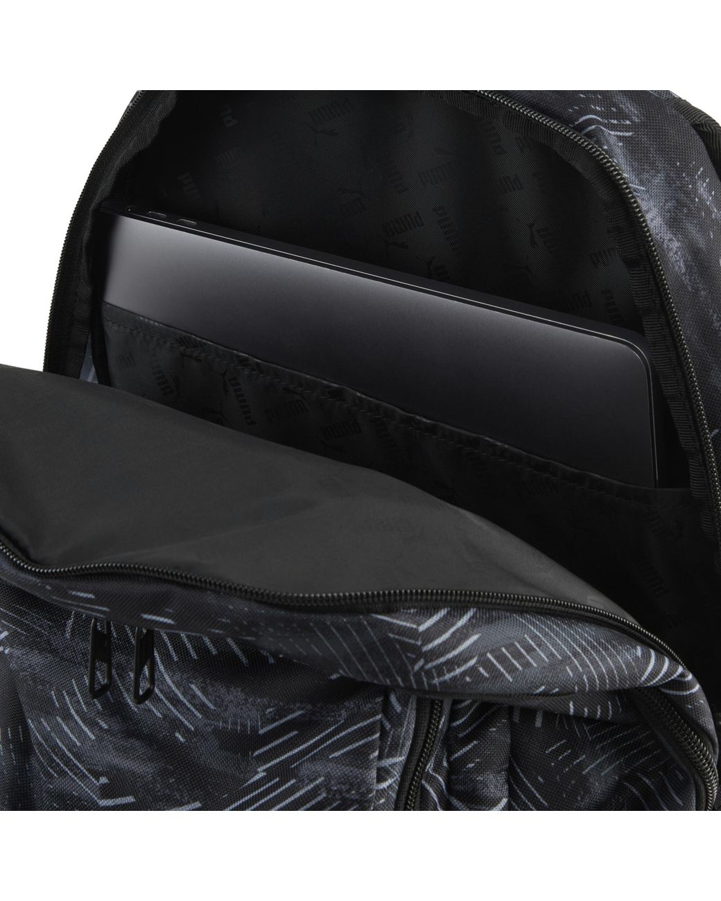 PUMA Black Academy 29L All-Over Print Backpack