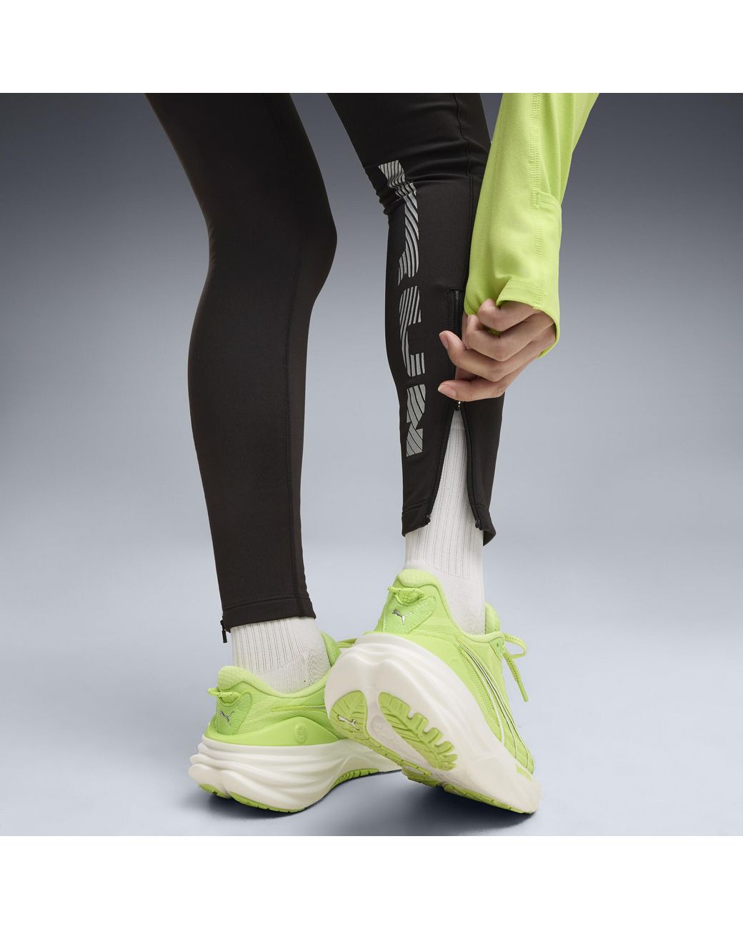 PUMA Black Brightstride Warmcell Performance Running Insulated Tights