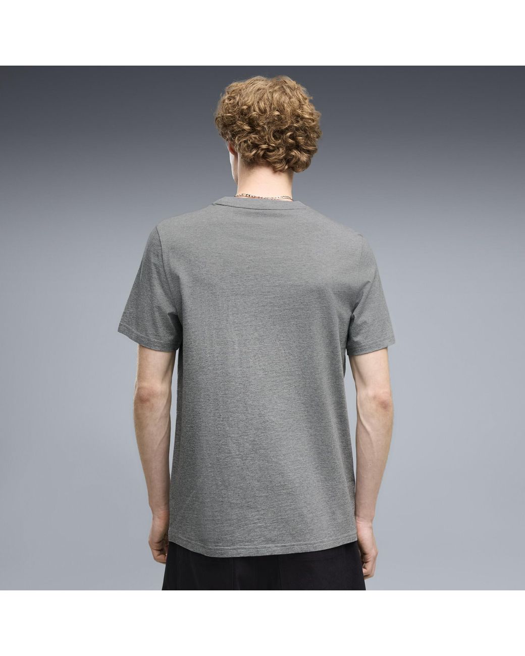 PUMA Gray Bmw M Motorsport Essentials T-Shirt for men