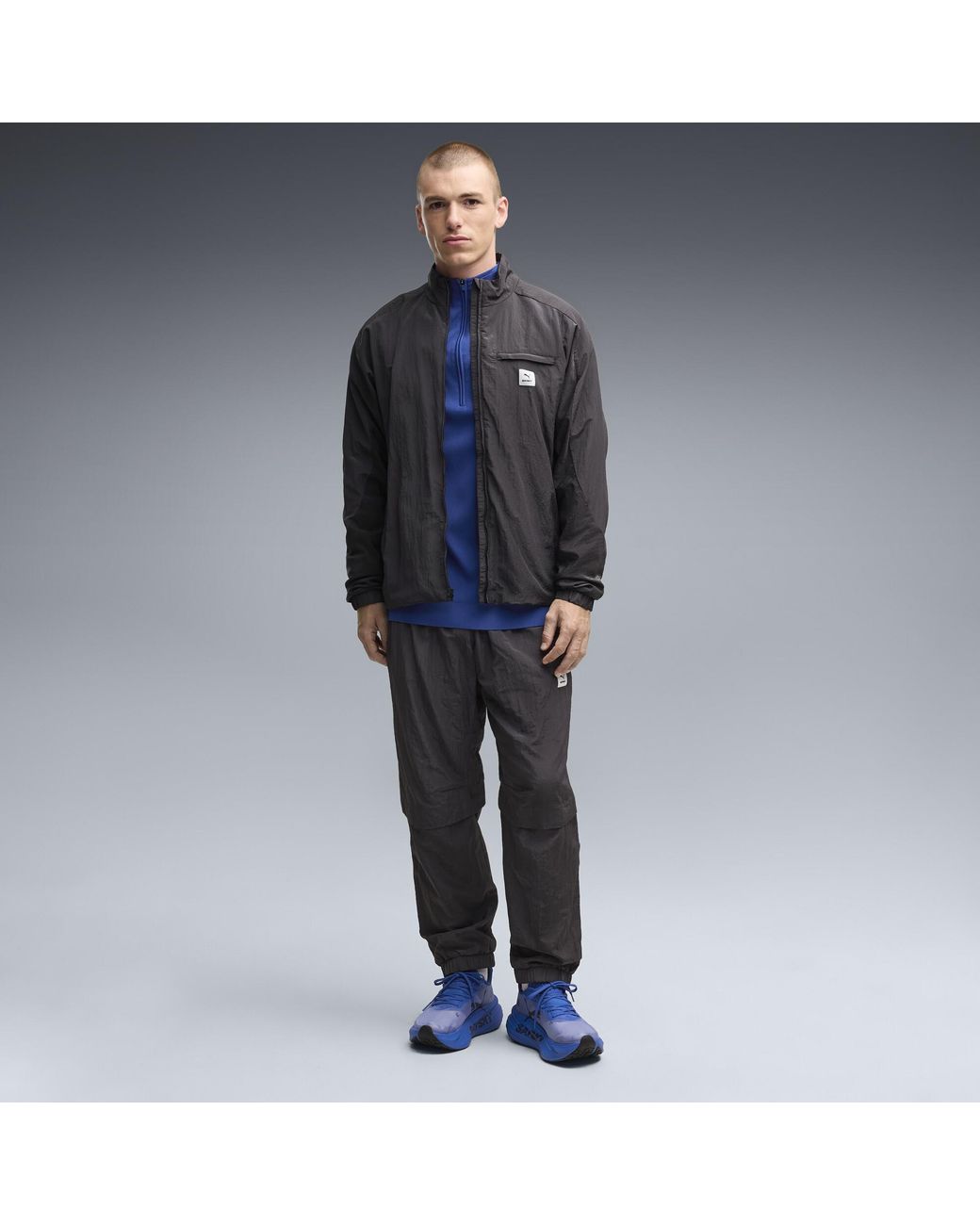 PUMA Black X Saysky Primaloft Evolve Running Pants for men