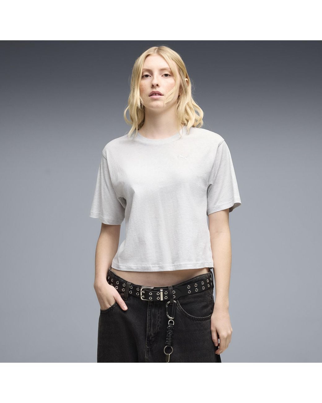 PUMA White Class Relaxed Graphic T-Shirt