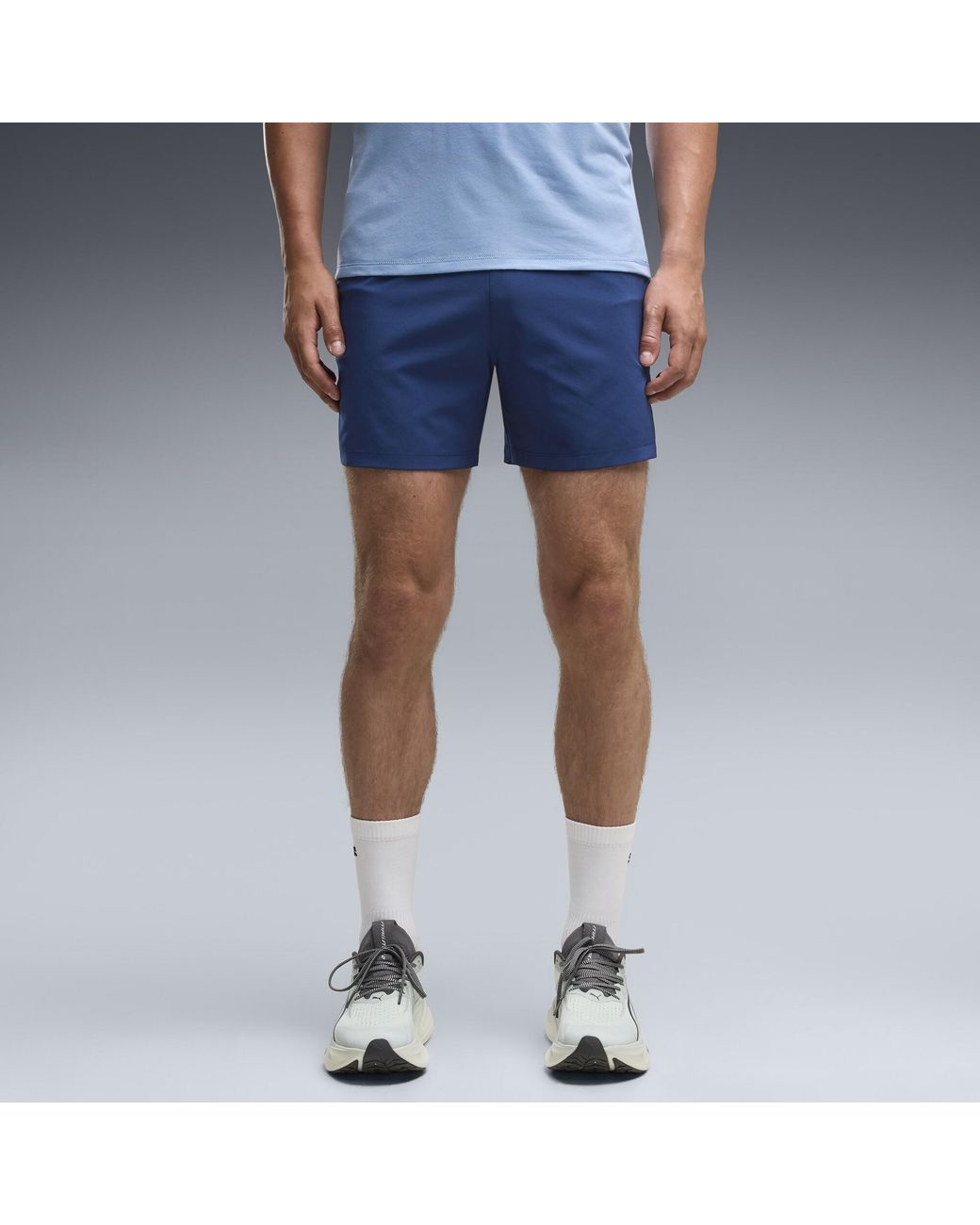 PUMA Blue Dreamrun Drycell Running 5" Shorts for men