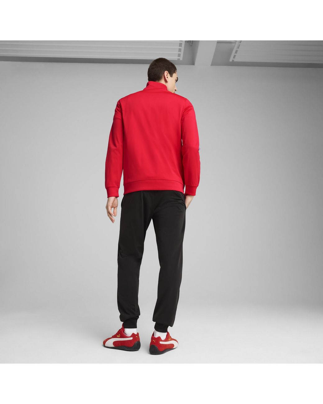 PUMA Essentials Poly Anzug in Red für Herren