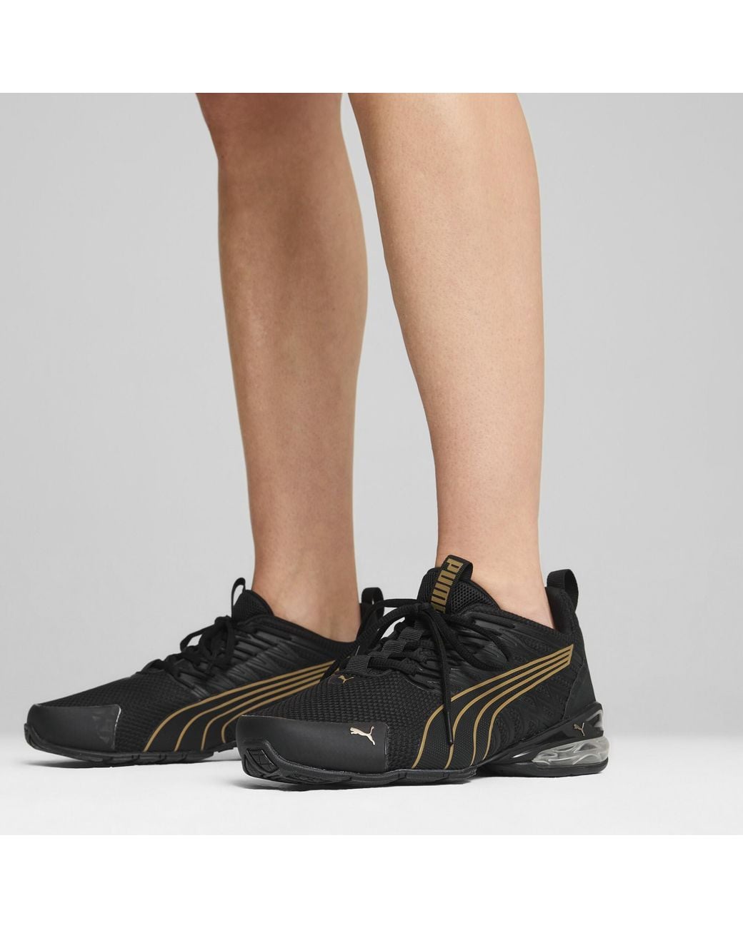 PUMA Black Voltaic Evo Running Shoes