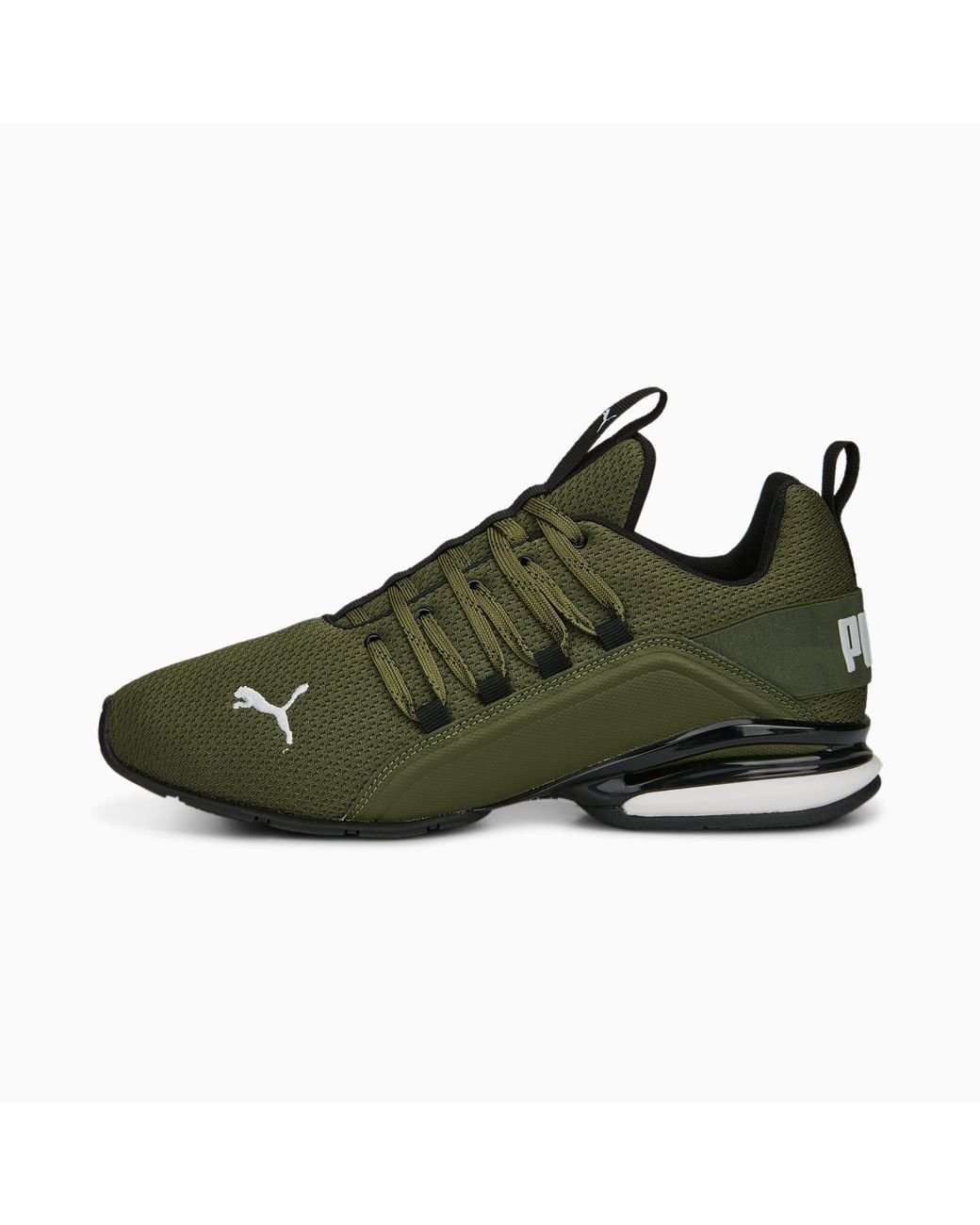 PUMA Axelion Refresh Running Shoes in Green for Men Lyst UK