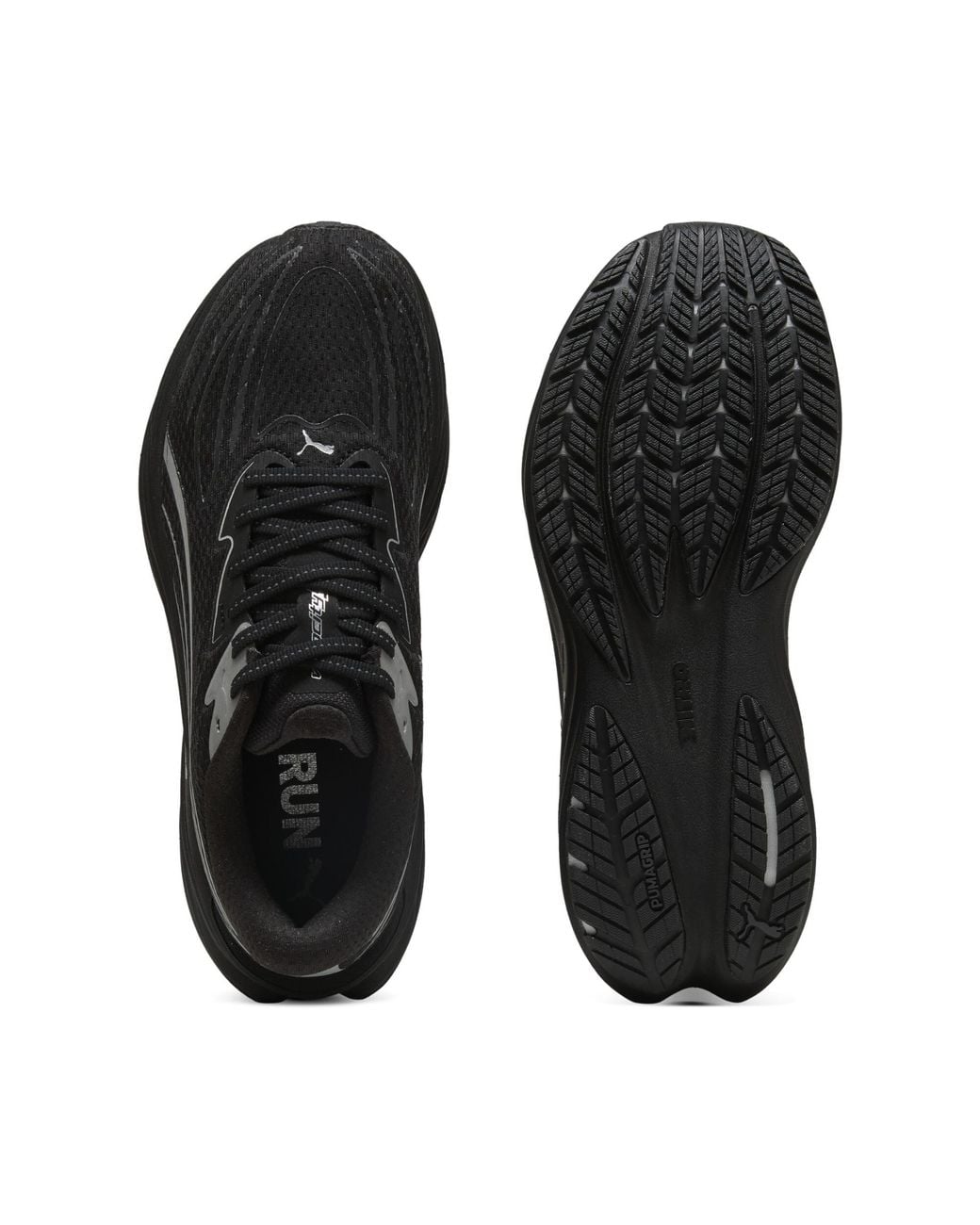 PUMA Black Velocity Nitro 5 Gtx Running Shoes