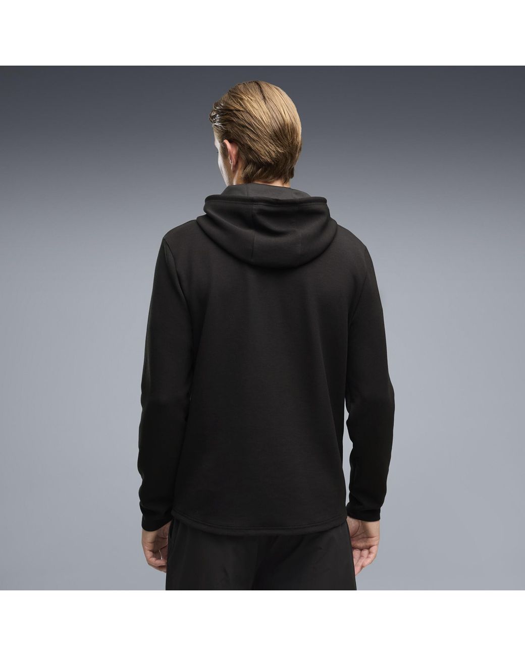 PUMA Black X Palm Tree Crew Golf Hoodie for men