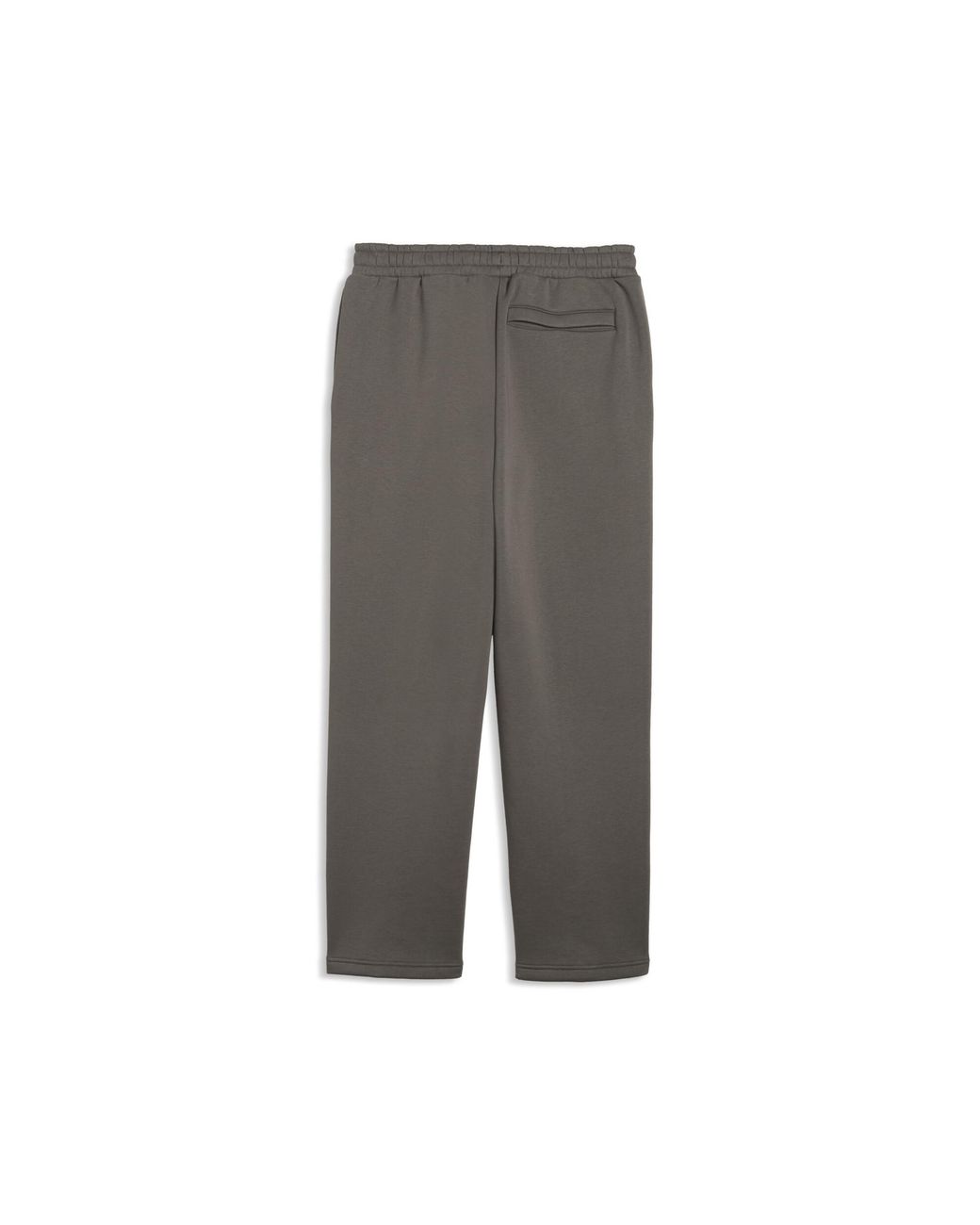 PUMA Gray Essentials Heavy Fleece Relaxed Sweatpants for men