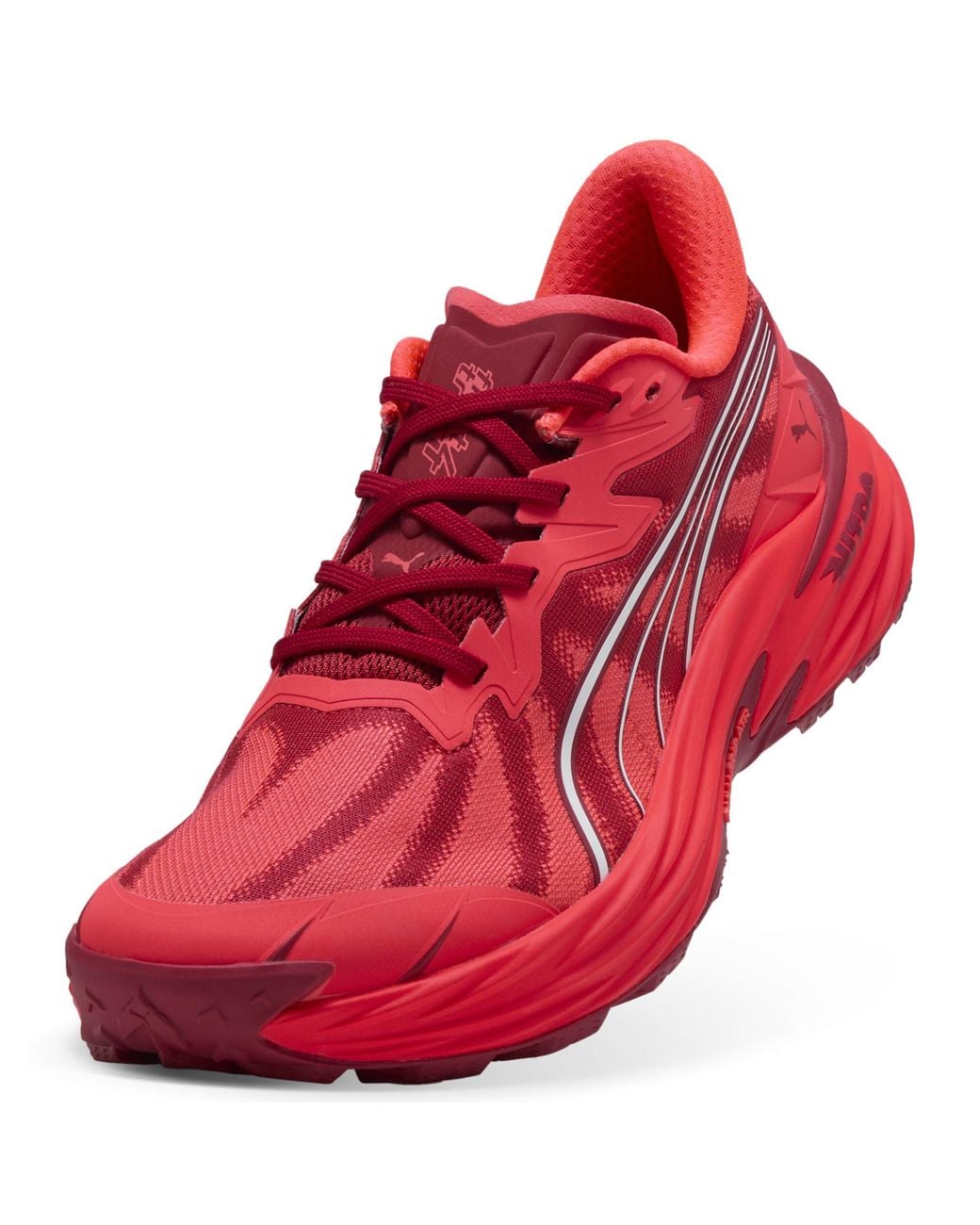 PUMA Green Fast-Trac Nitro 4 Trail Running Shoes for men