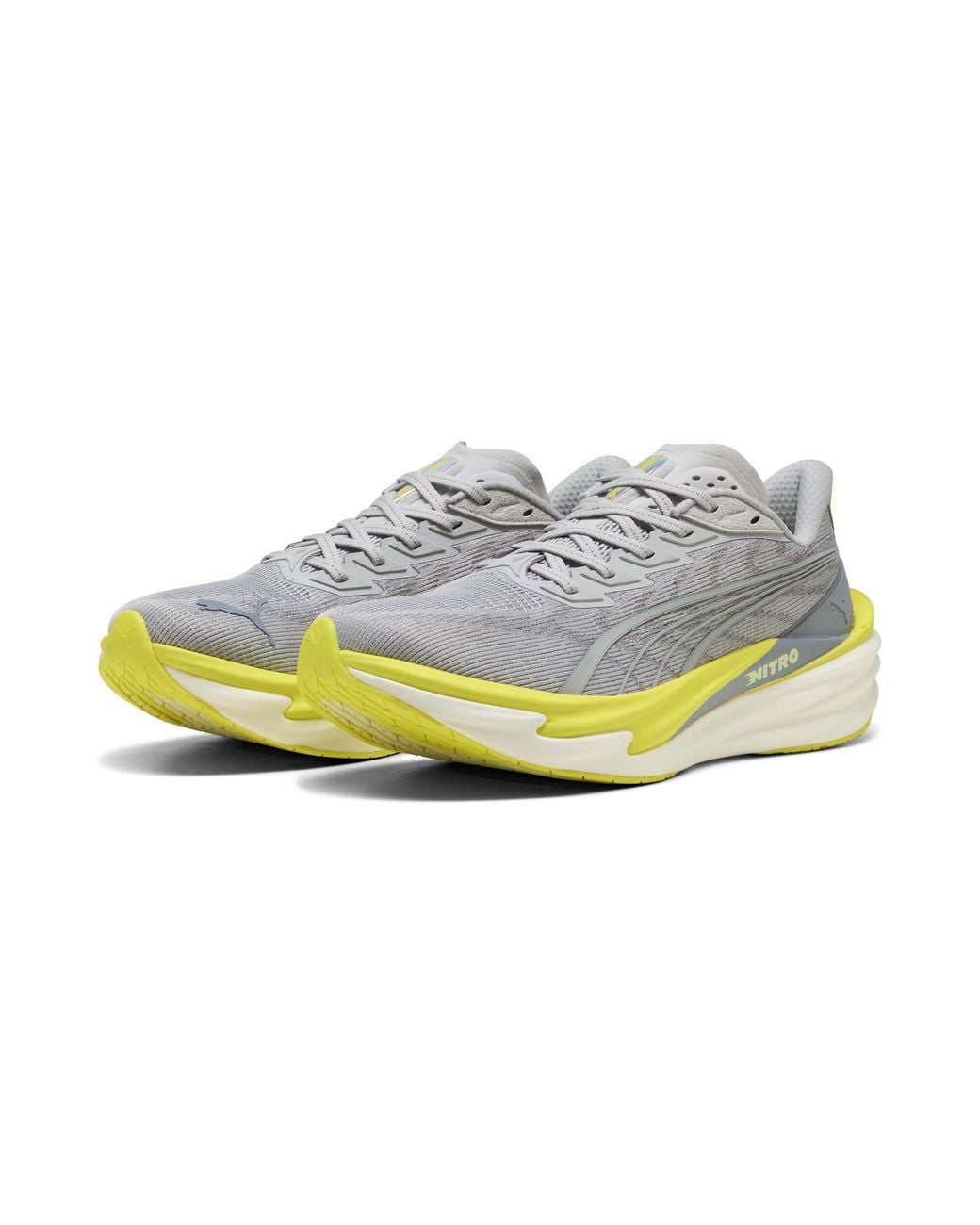PUMA Blue Deviate Nitro 4 Road Running Shoes for men