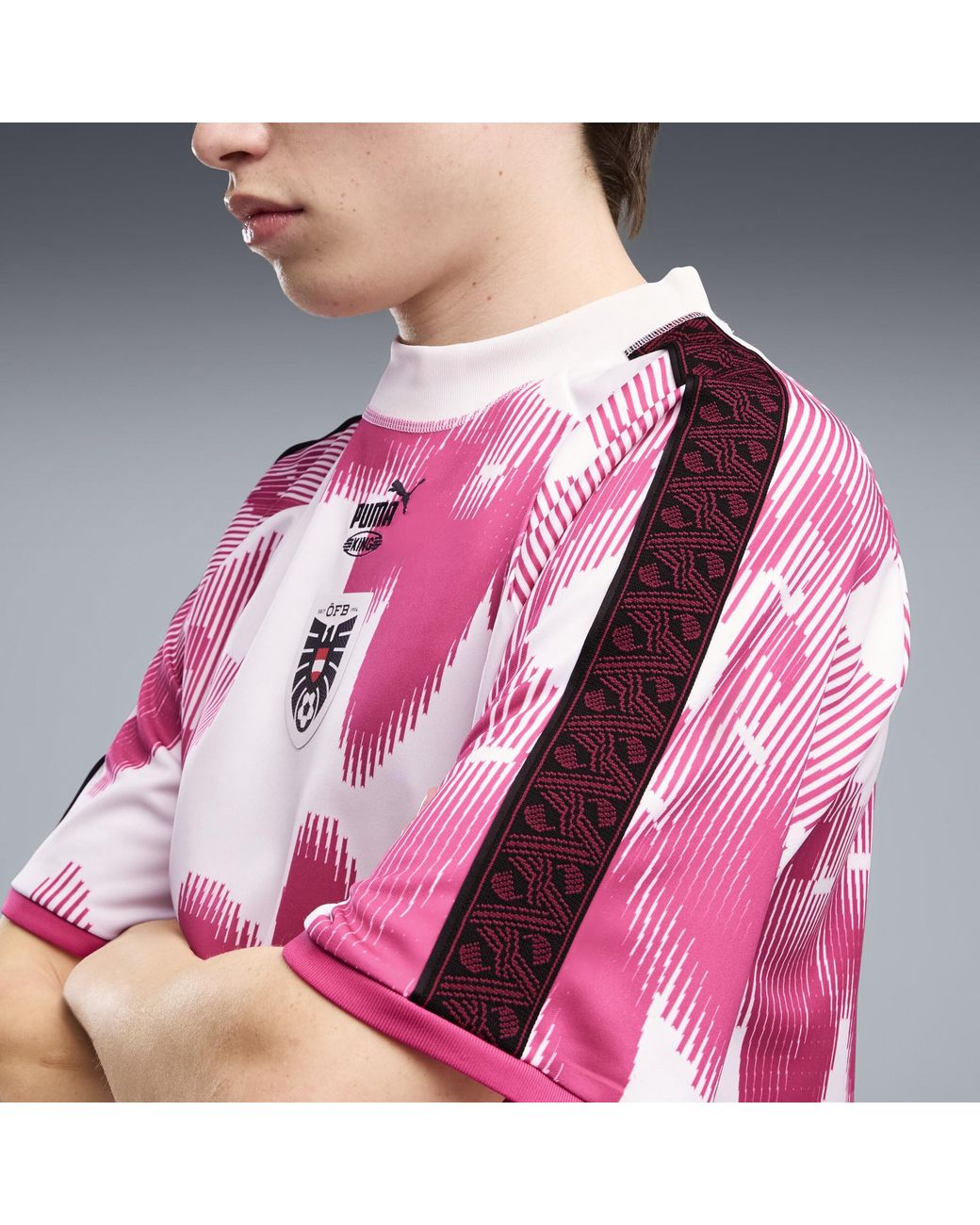 PUMA Purple X Austria X Salehe Bembury King Jersey for men