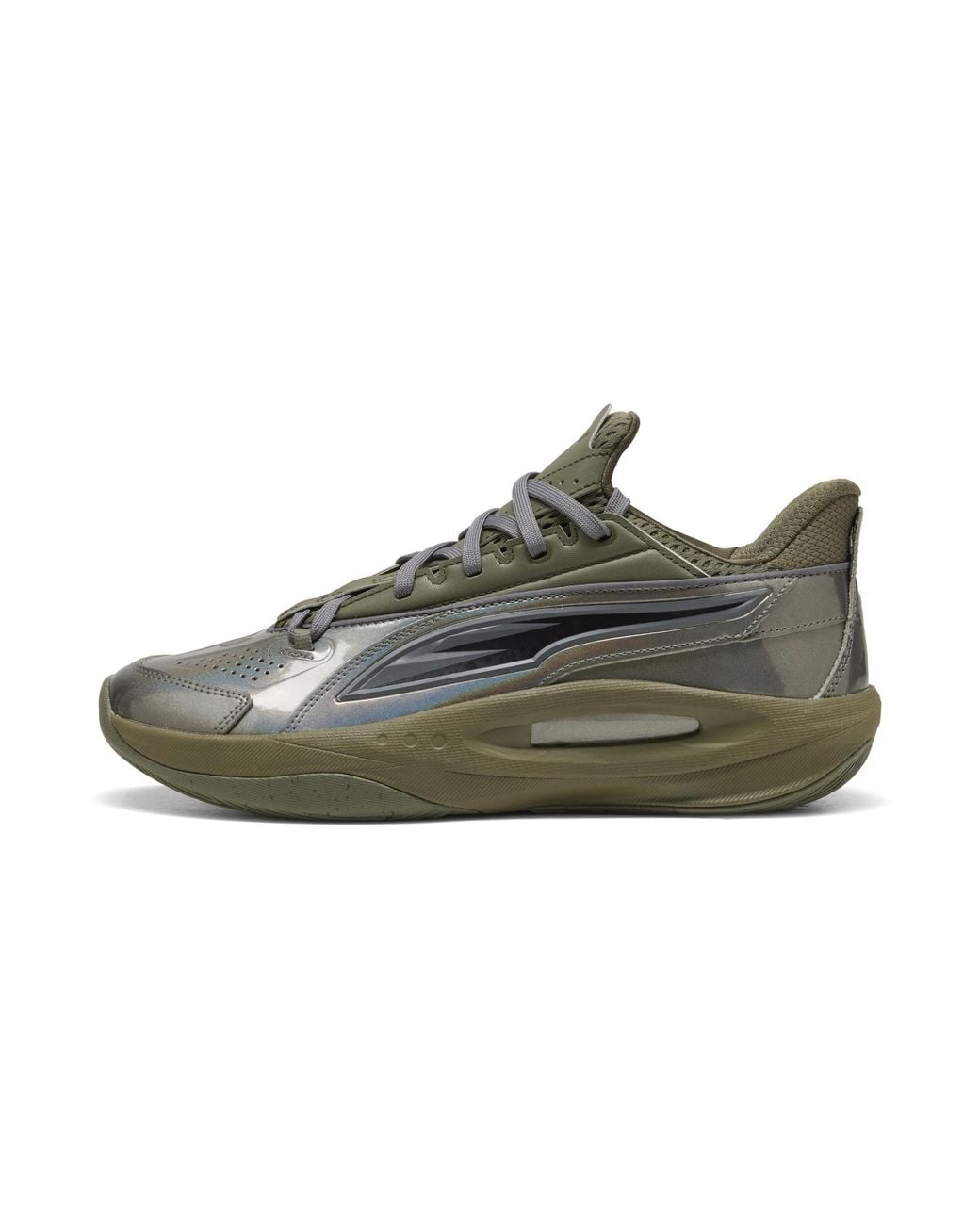 PUMA Green Scoot Zeros Iii Basketball Shoes for men