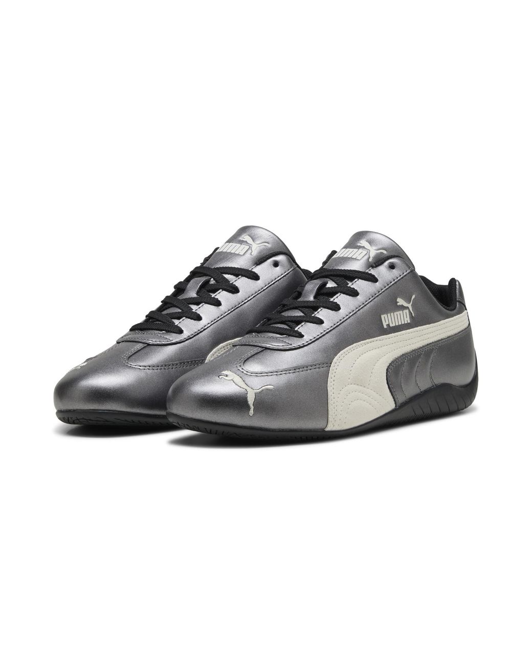 PUMA Black Speedcat Metallic Sneakers