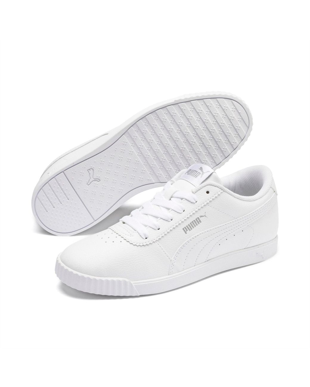 white puma shoes carina