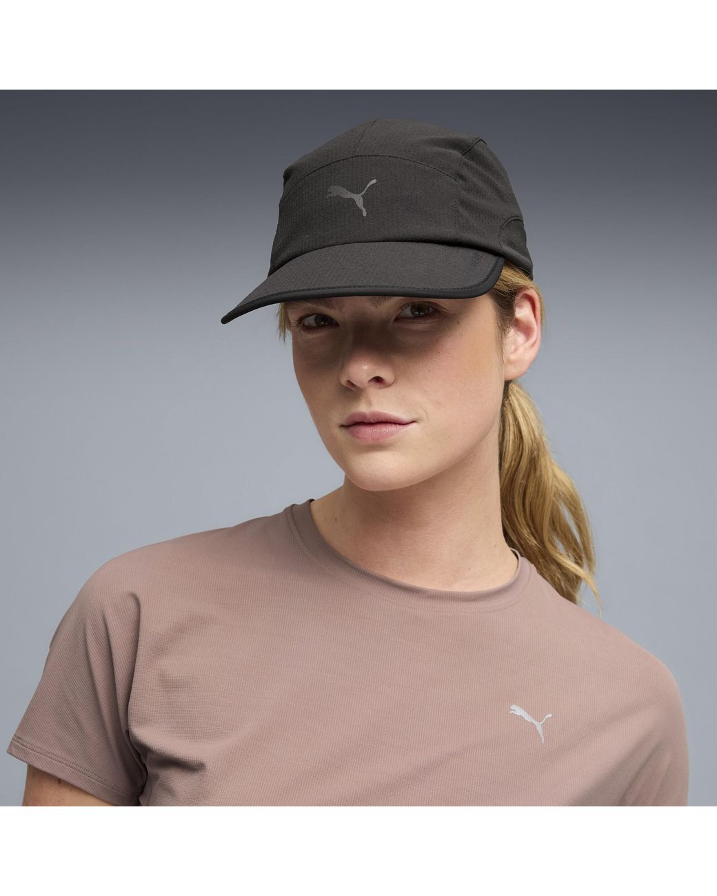 PUMA Black Race Day 5-Panel-Cap, Accessoires