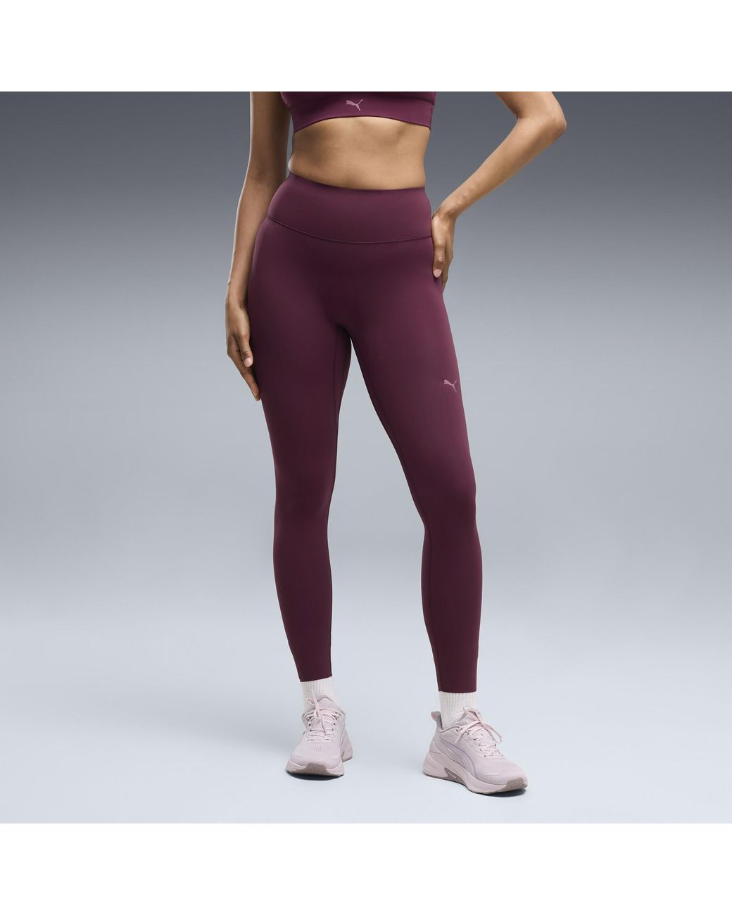 PUMA Purple Shapeluxe High-Waist Training Tights