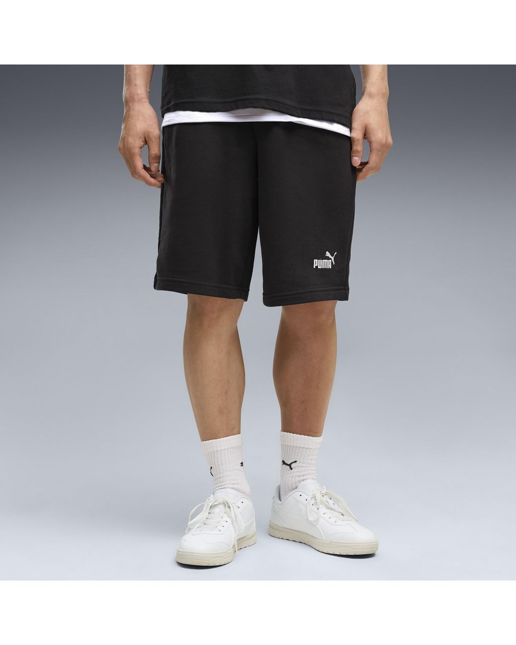 PUMA Black Essentials No. 1 Logo 10" Shorts for men