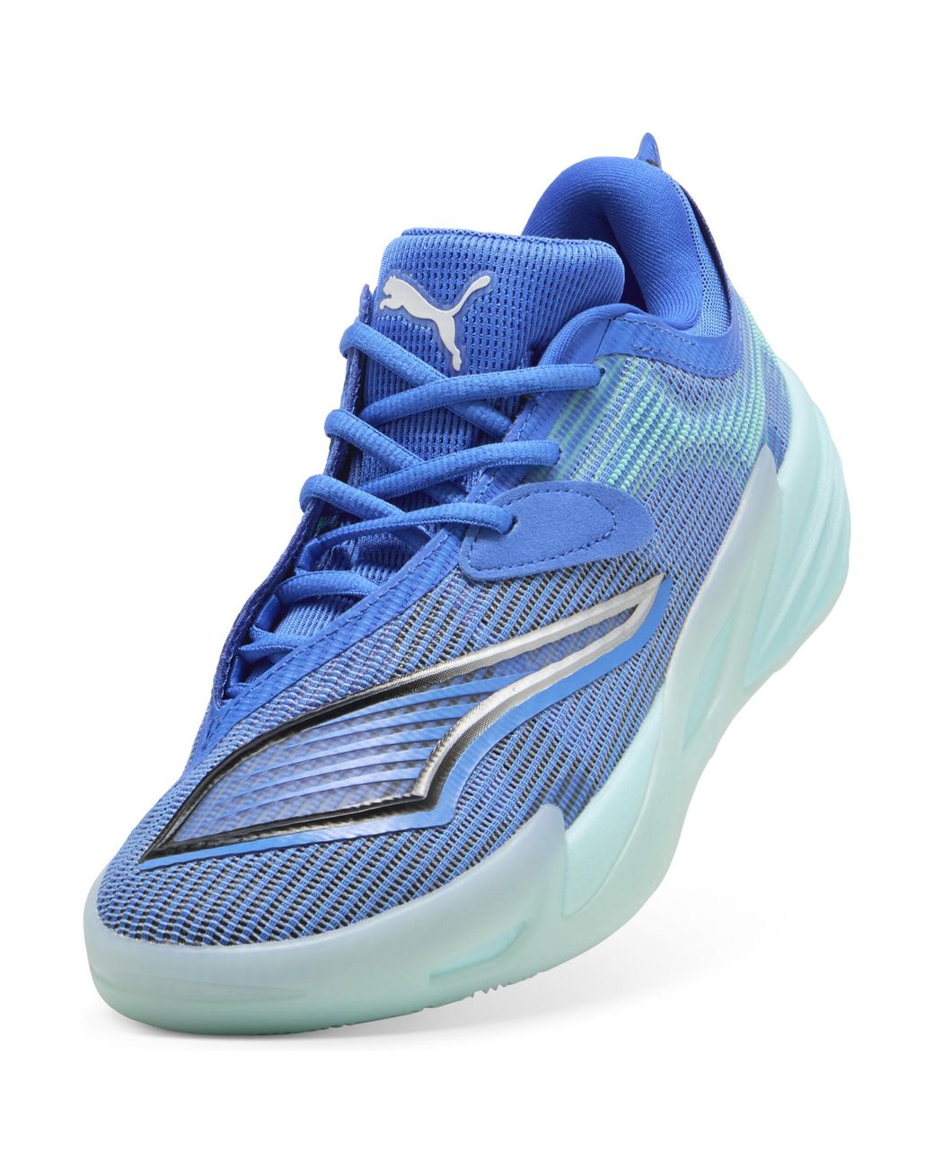 PUMA Blue All-Pro Nitro 2 Frost Basketball Shoes for men