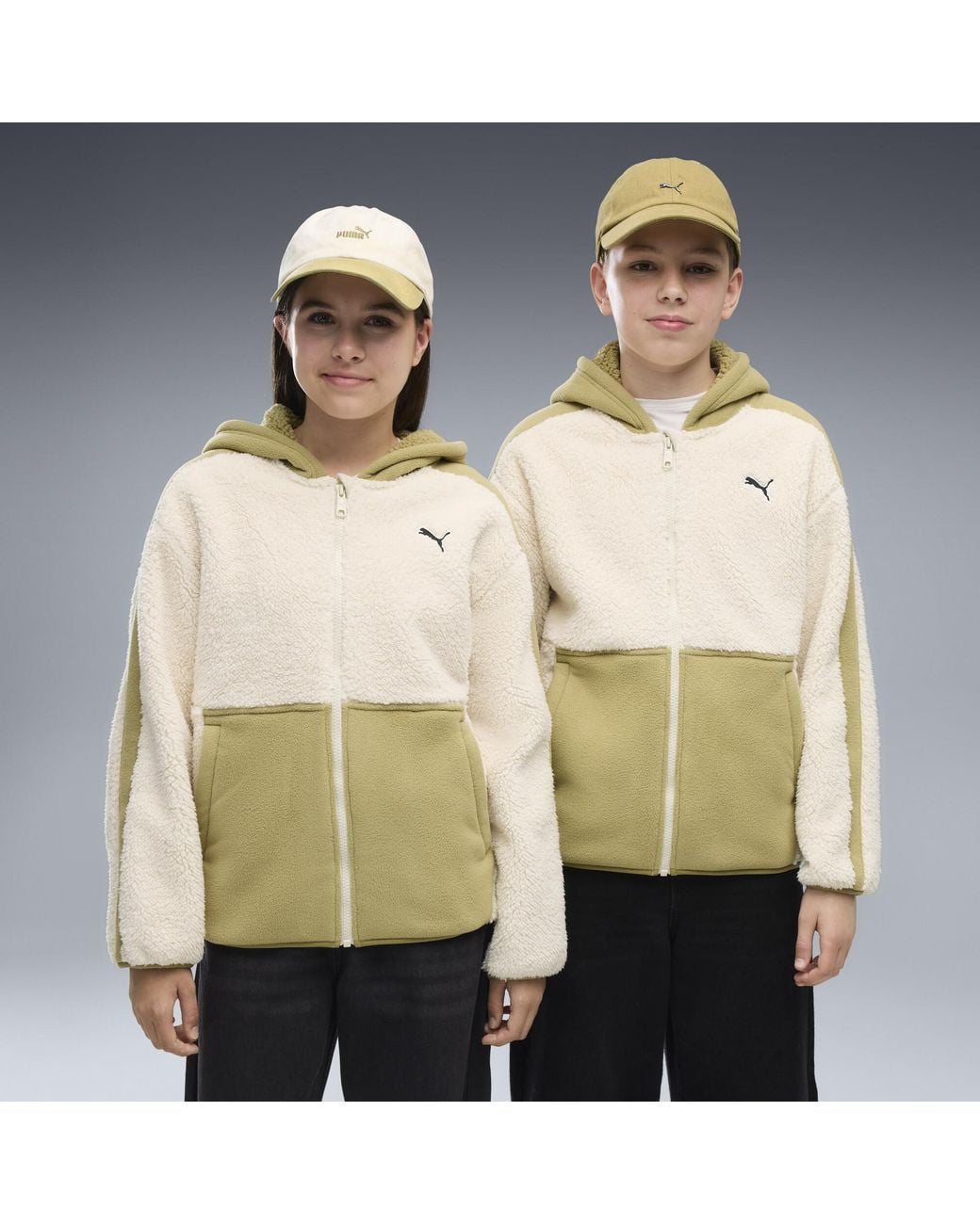 Felpa Essentials Elevated Invernale Dal Taglio Morbido Per Ragazzi, Abbigliamento, Bianco di PUMA in White
