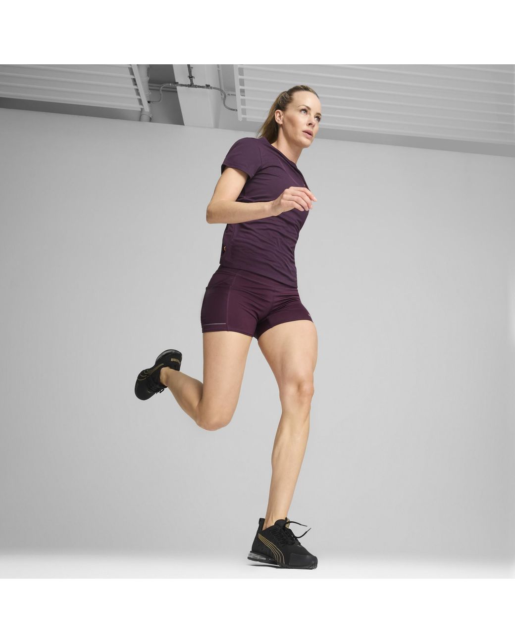 PUMA Black Voltaic Evo Running Shoes