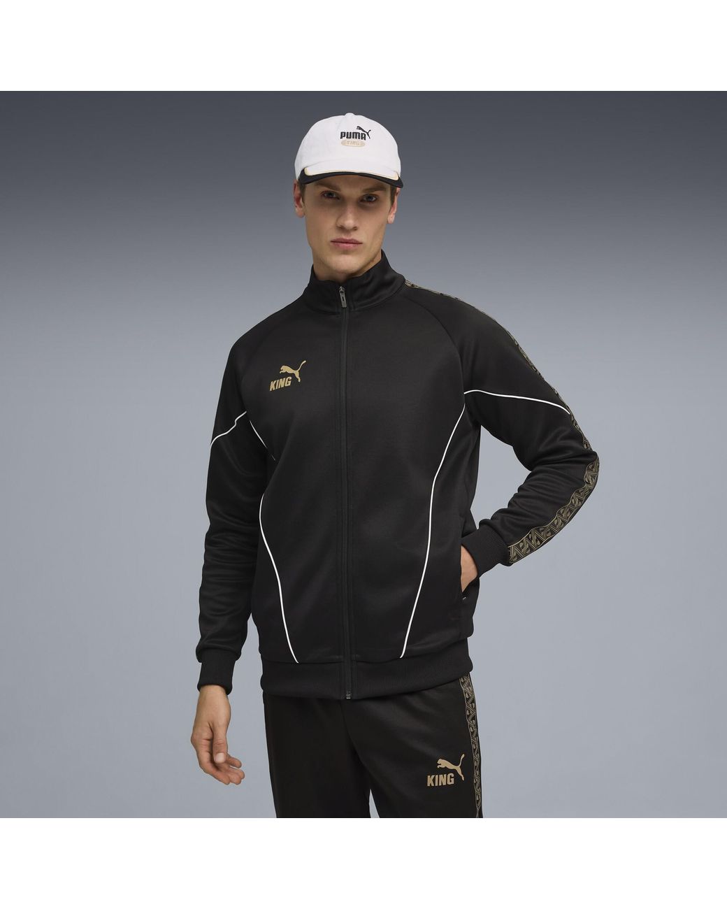 PUMA Black King Anthem Jacket for men