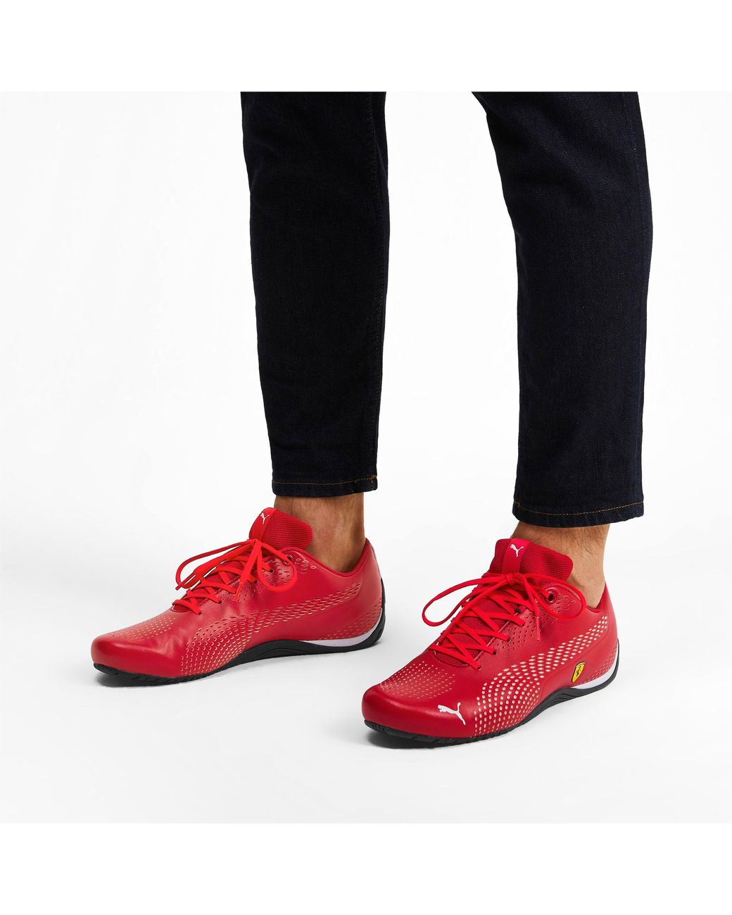 PUMA Synthetic Scuderia Ferrari Drift Cat 5 Ultra Ii Men's Shoes in Red |  Lyst