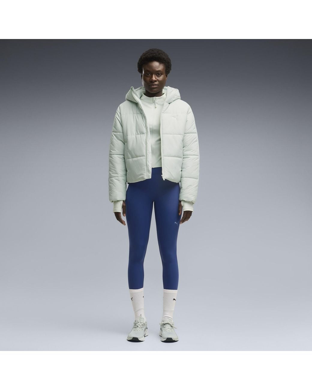 PUMA Blue Shapeluxe High-Waist Training Tights