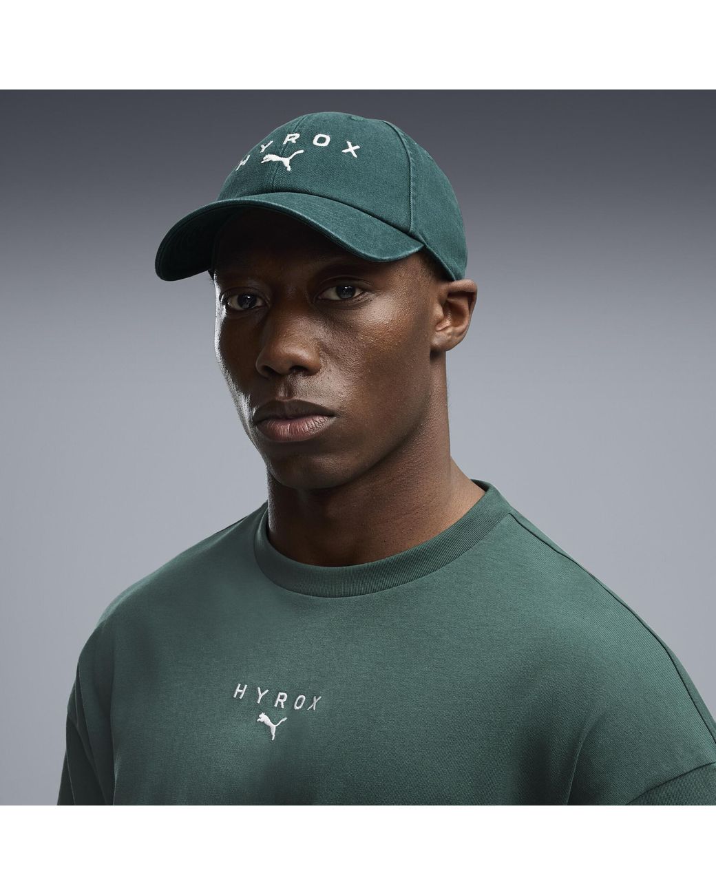 PUMA Green X Hyrox Baseball-Cap, Accessoires