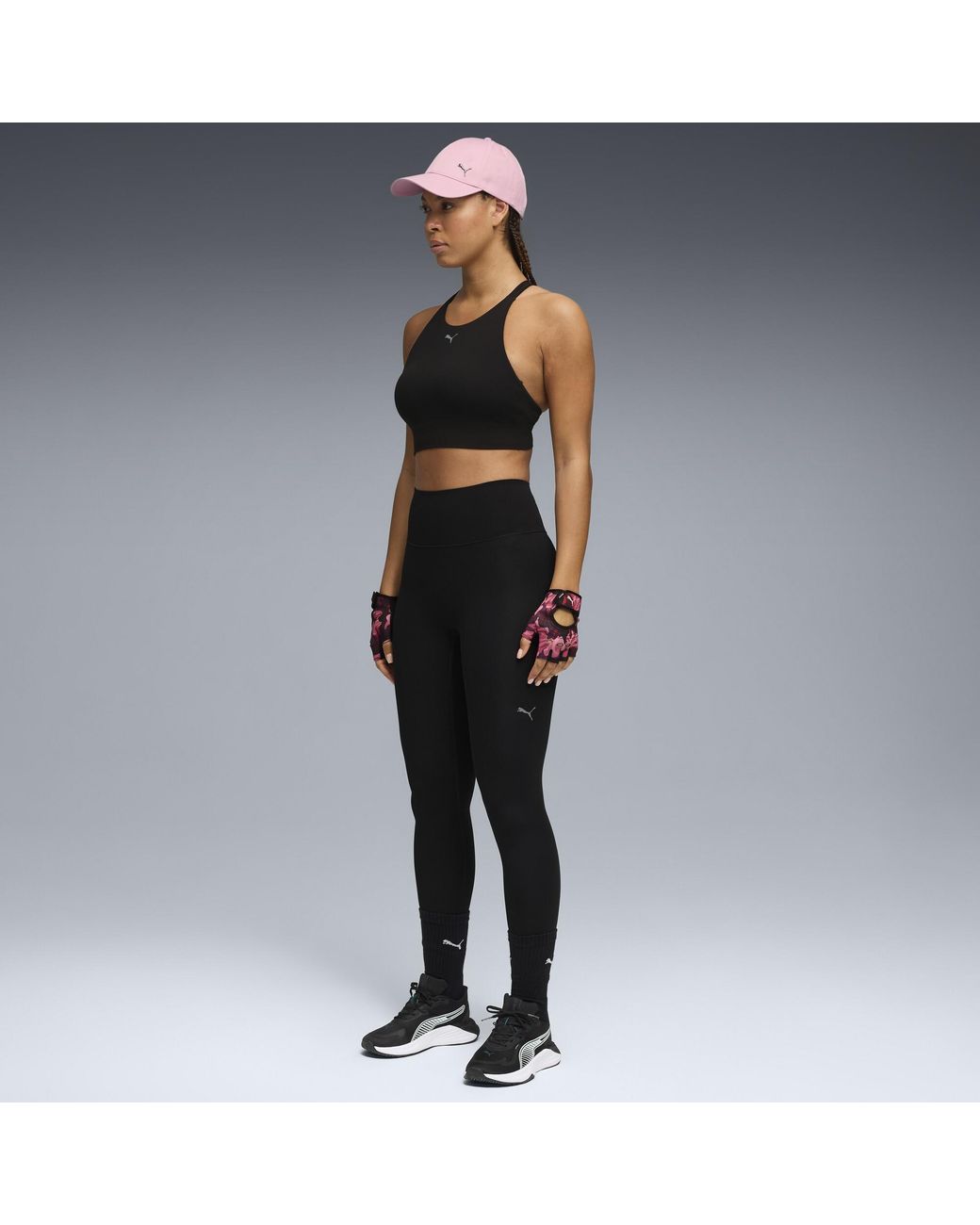 PUMA Black Shapeluxe High-Waist, 7/8 Training Tights