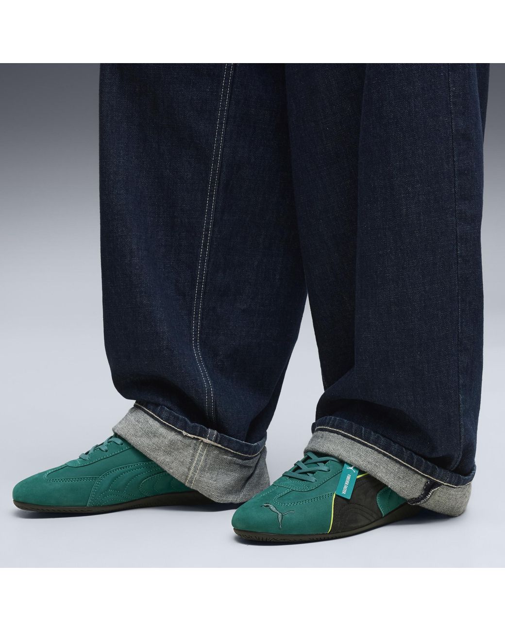 PUMA Green X Aston Martin Aramco F1Â Team Speedcat Low Sneakers for men