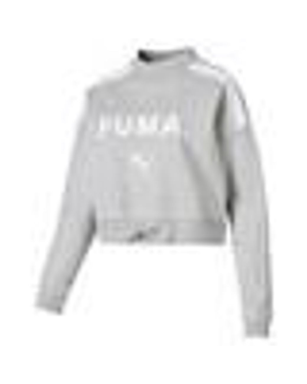 PUMA Chase Crewneck Sweatshirt in Gray Lyst