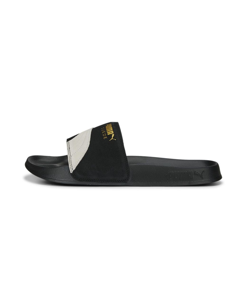 PUMA Black Leadcat 2.0 Suede Og Slides
