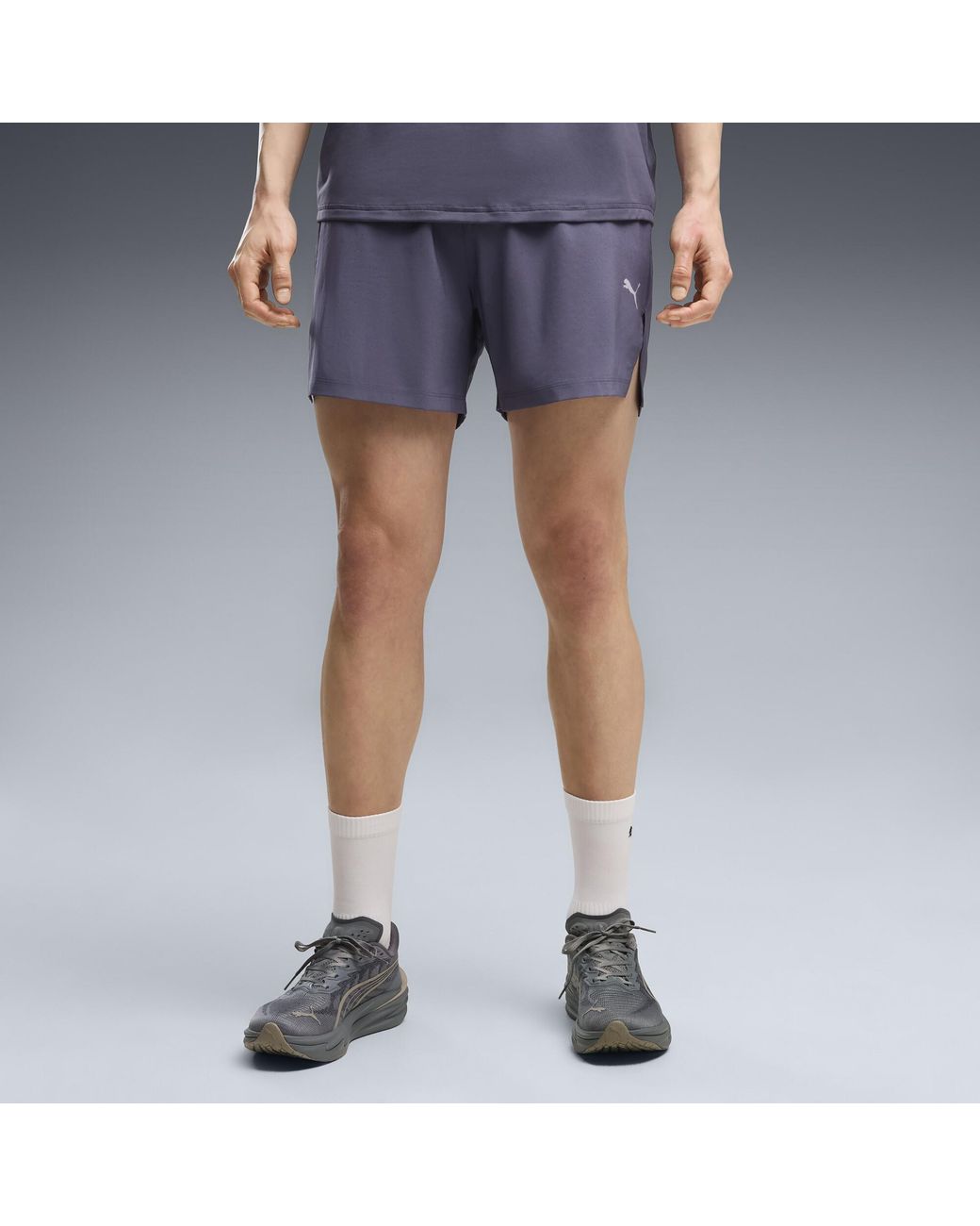 PUMA Blue Dreamrun Drycell Running 5" Shorts for men